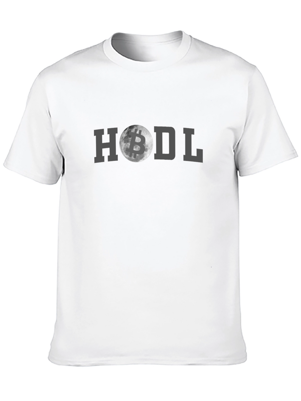 HODL Bitcoin Moon Graphic T-Shirt
