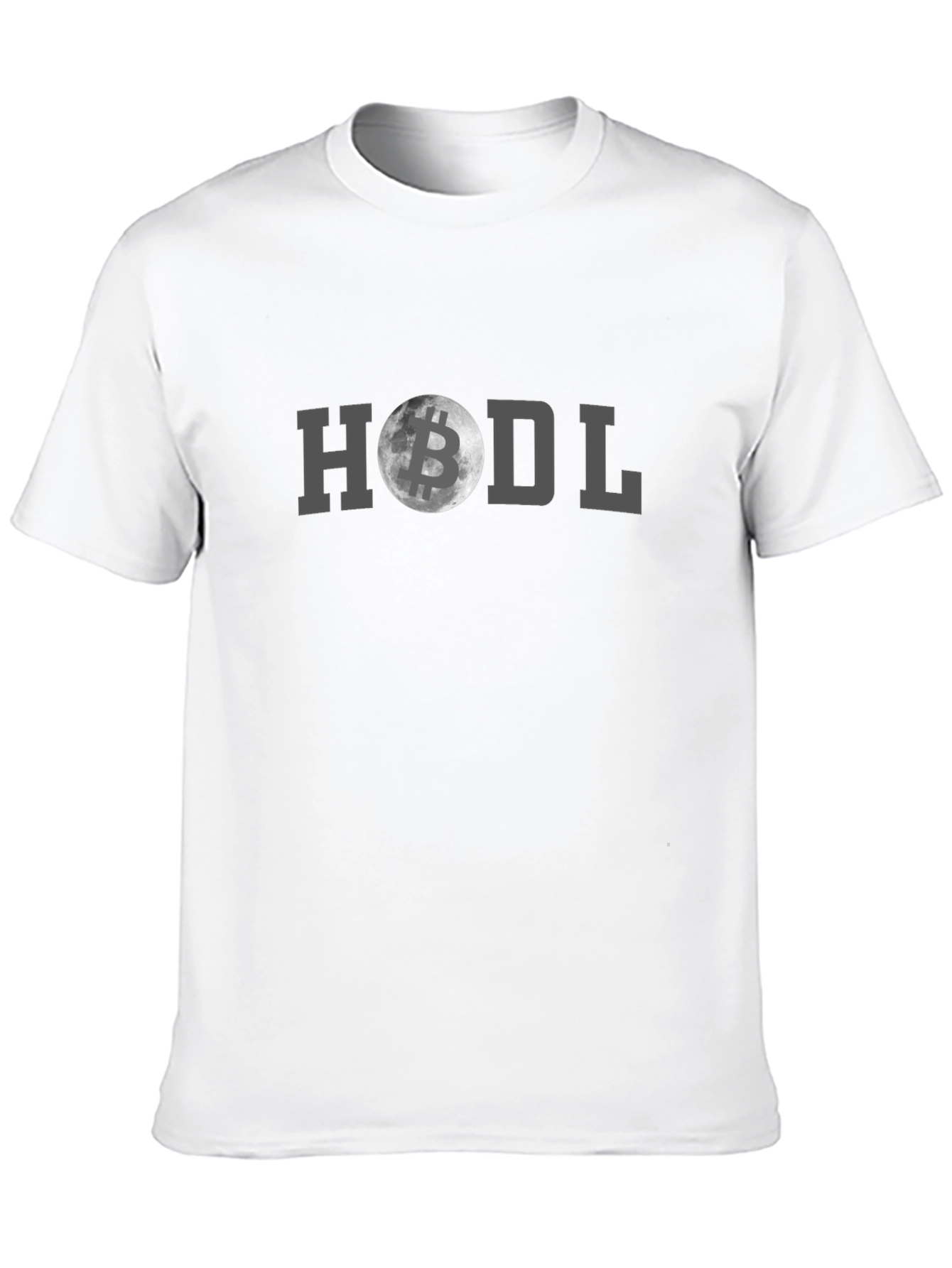 HODL Bitcoin Moon Graphic T-Shirt