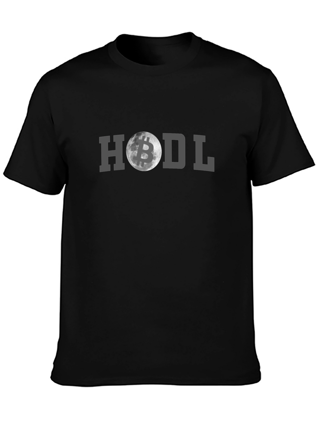 HODL Bitcoin Moon Graphic T-Shirt