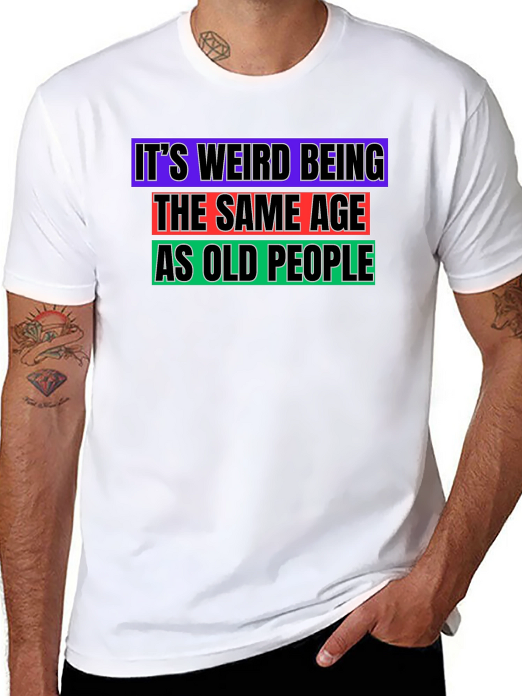 Funny Old People Age Humor T-Shirt
