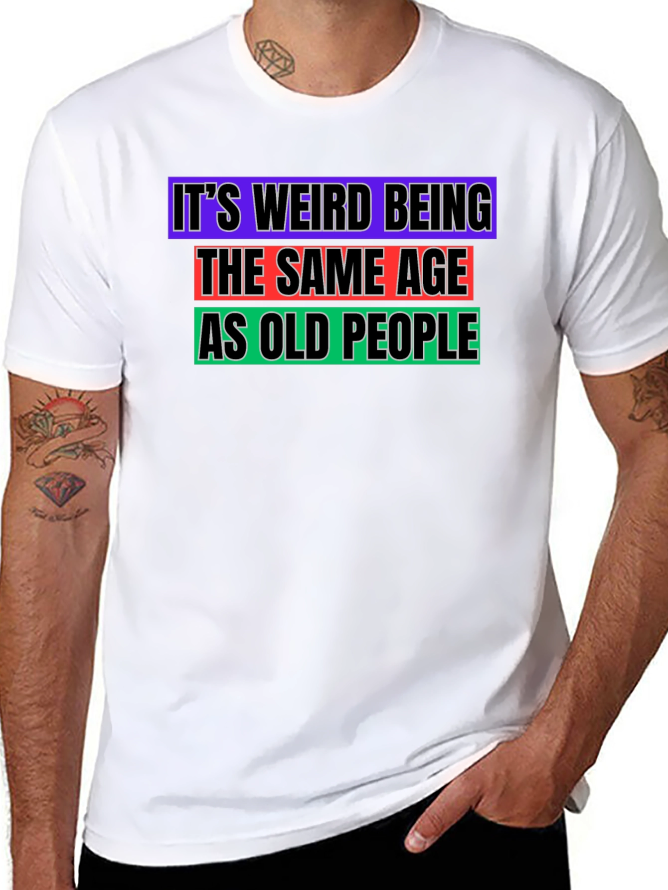 Funny Old People Age Humor T-Shirt
