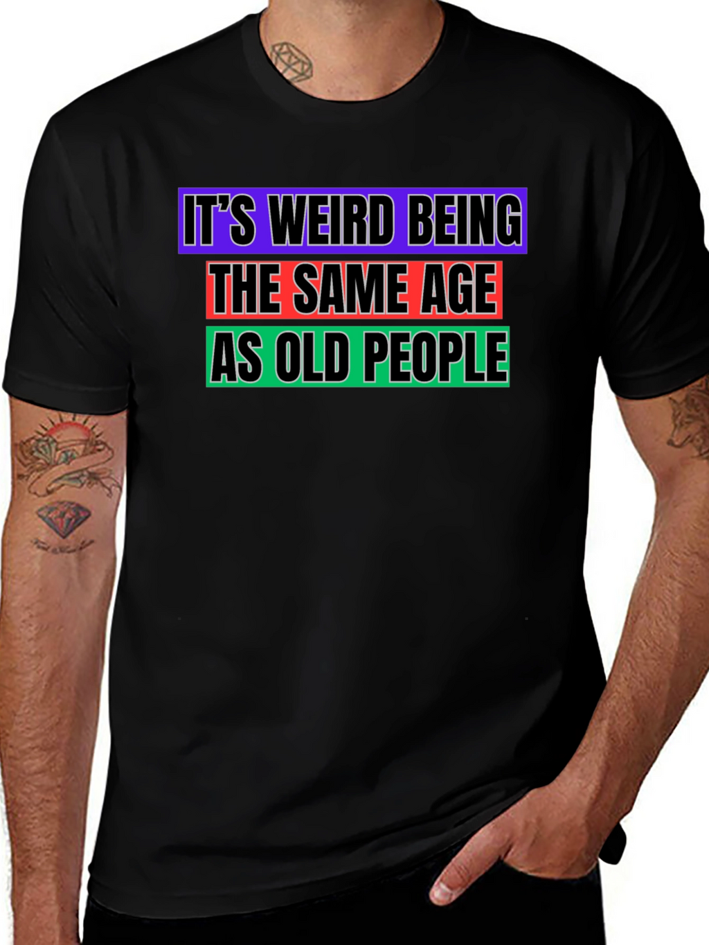 Funny Old People Age Humor T-Shirt