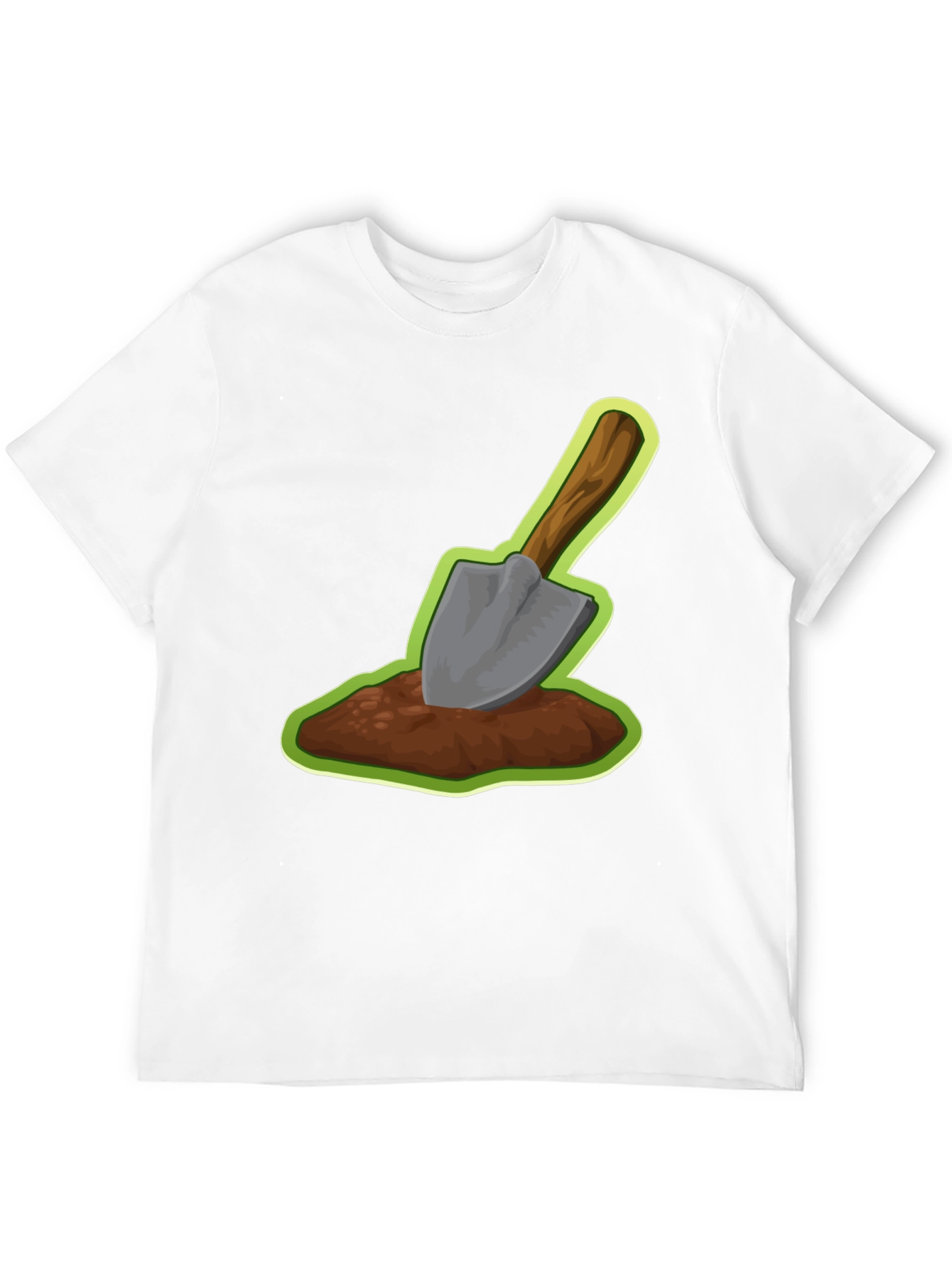 Shovel in Dirt Graphic Tee - Gardener T-Shirt
