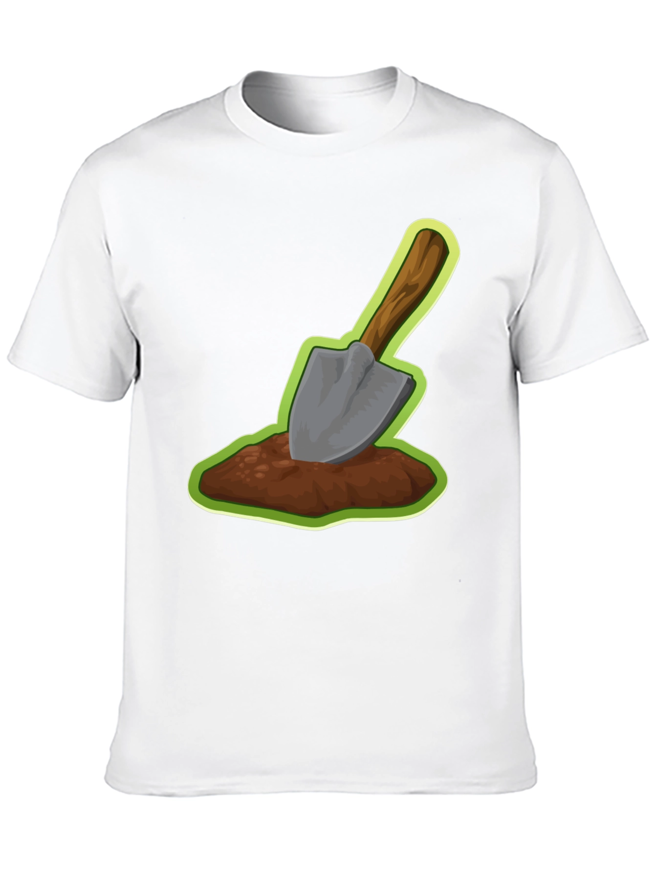 Shovel in Dirt Graphic Tee - Gardener T-Shirt