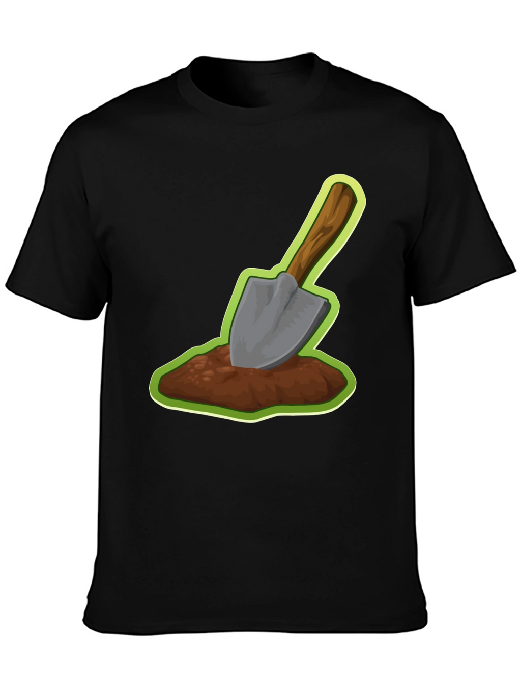 Shovel in Dirt Graphic Tee - Gardener T-Shirt