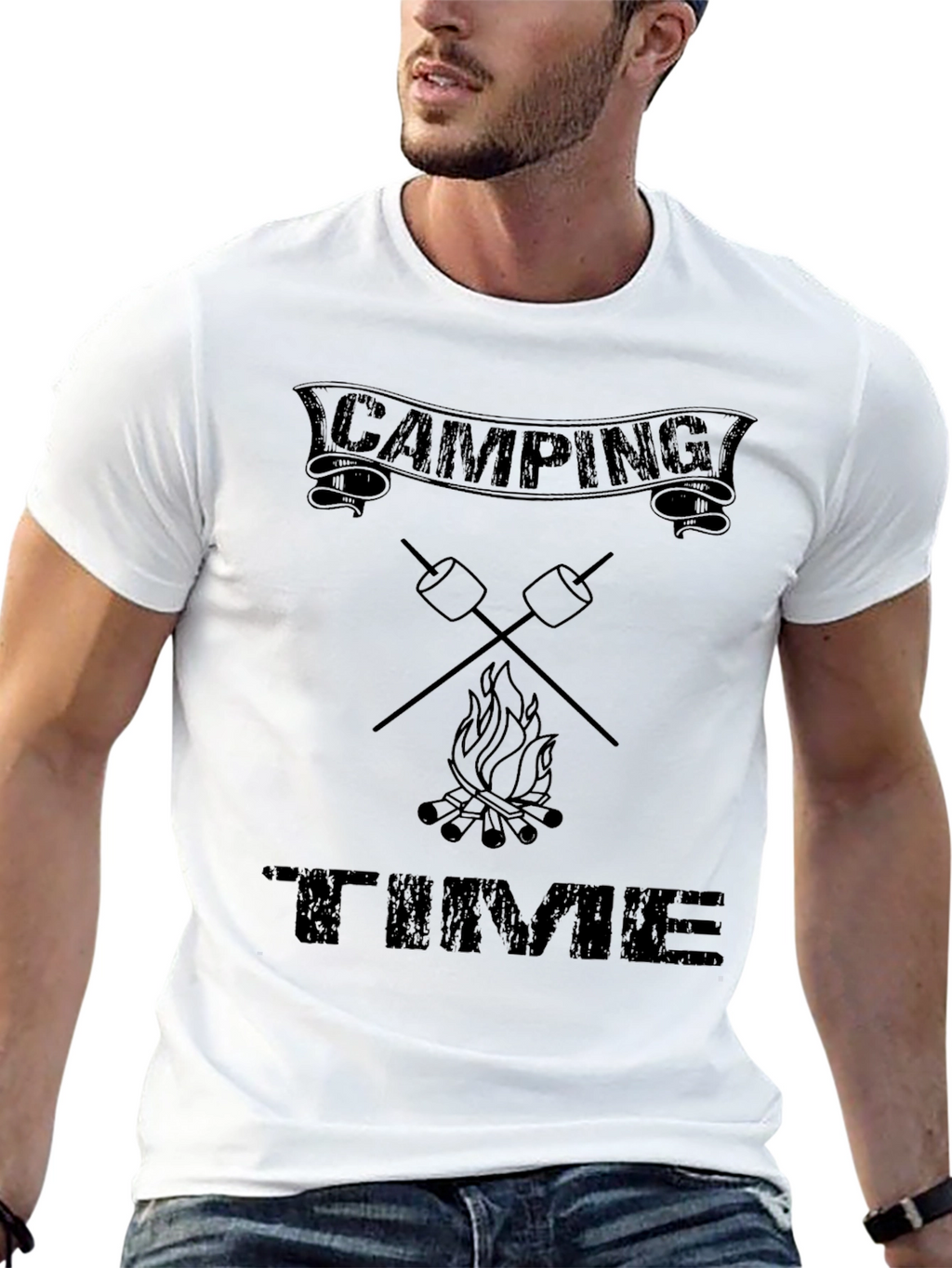 Camping Time Graphic Tee