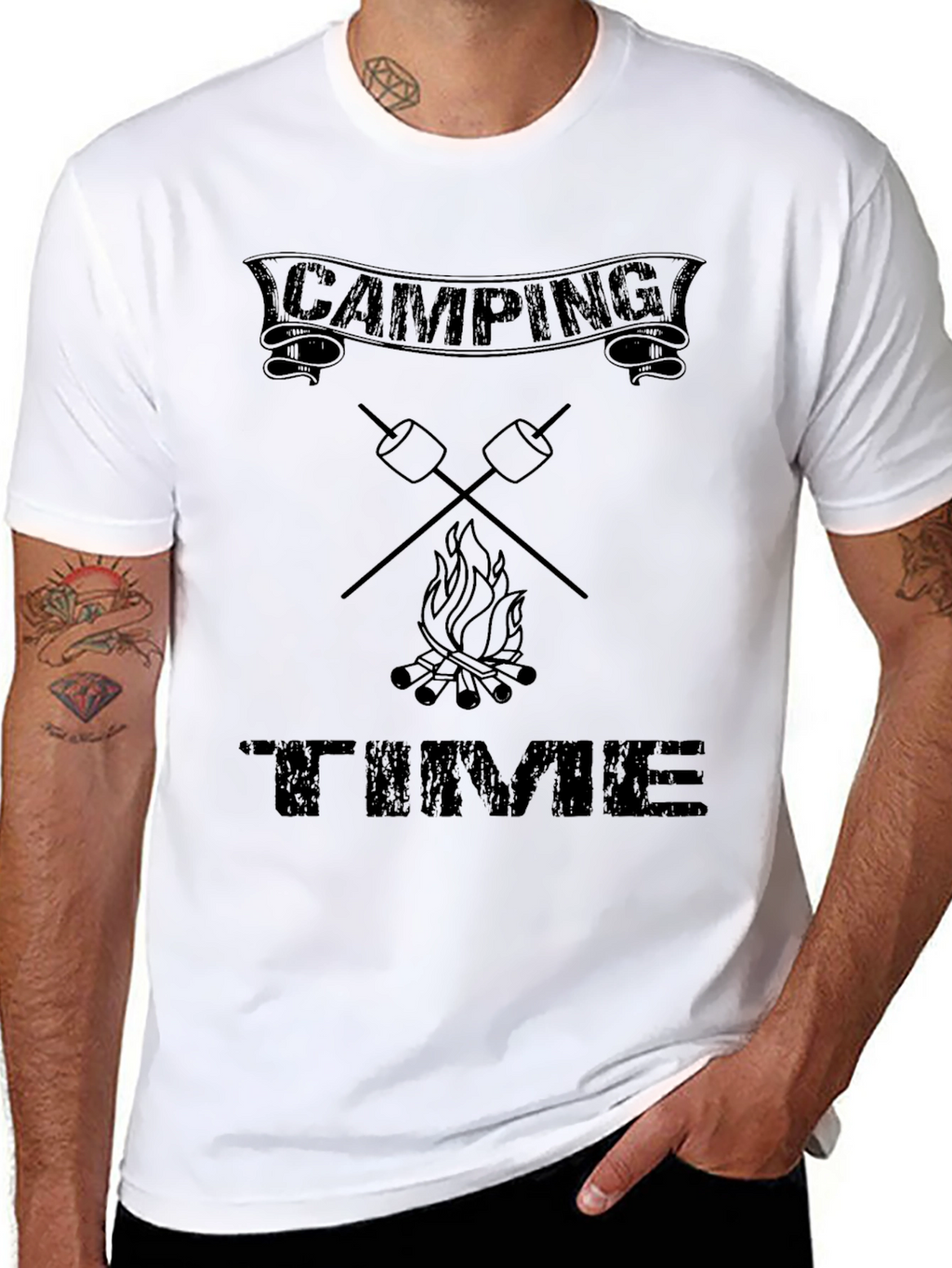 Camping Time Graphic Tee