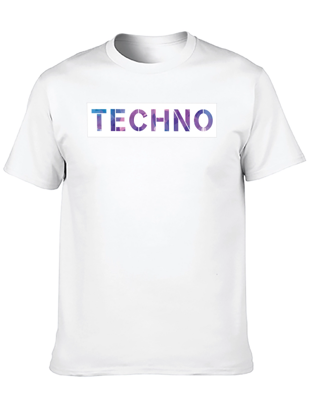 Techno Galaxy T-Shirt - Premium Black Cotton Blend
