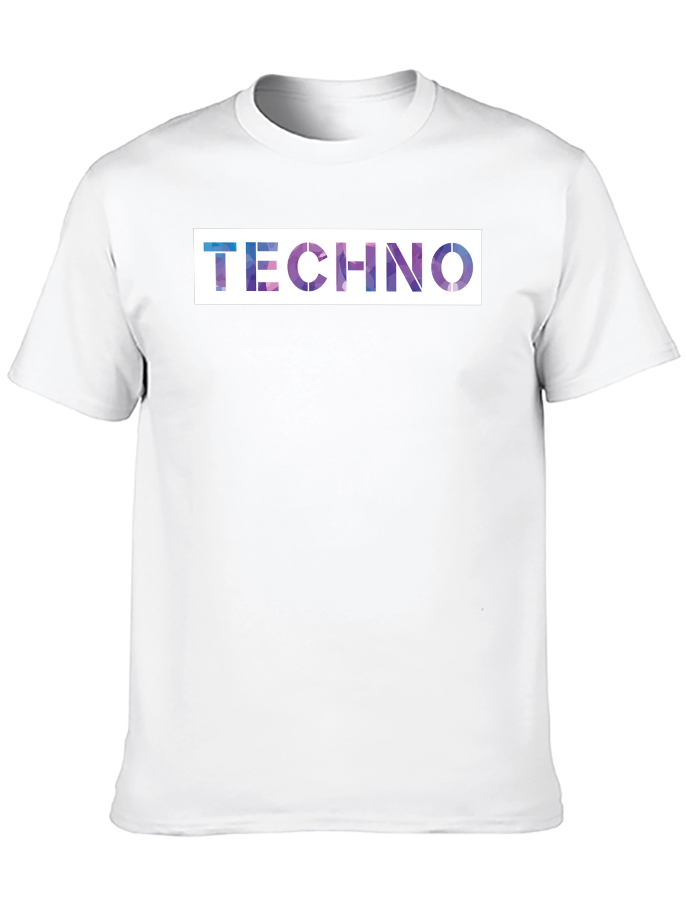 Techno Galaxy T-Shirt - Premium Black Cotton Blend