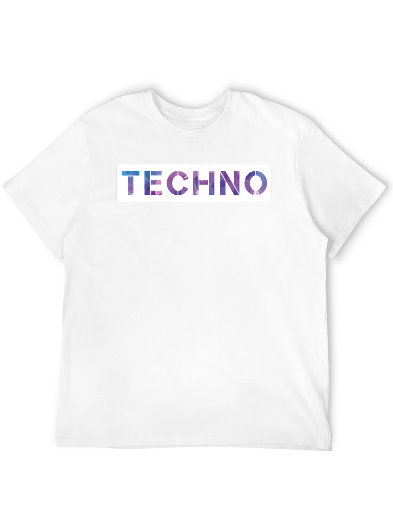 Techno Galaxy T-Shirt - Premium Black Cotton Blend