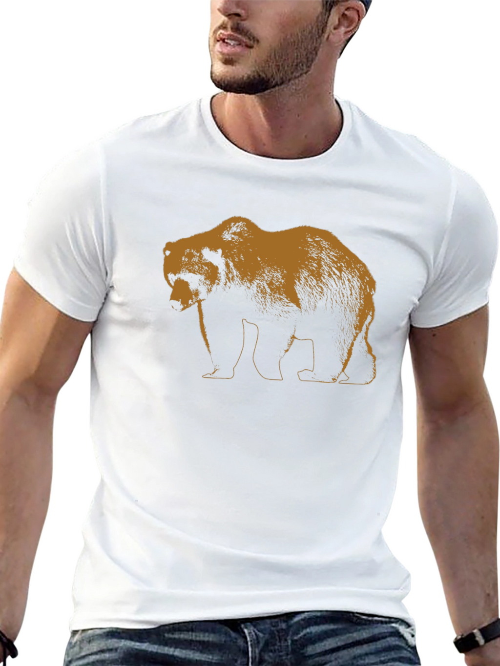 Black Bear Graphic T-Shirt