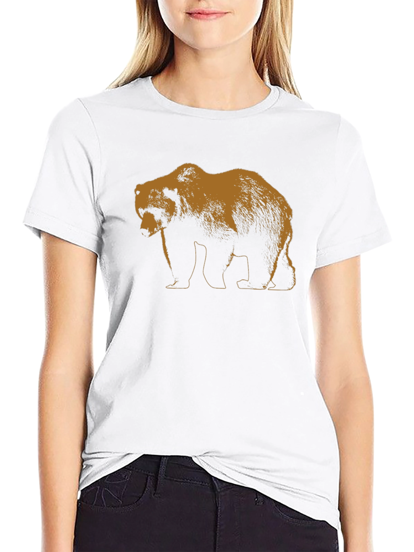 Black Bear Graphic T-Shirt