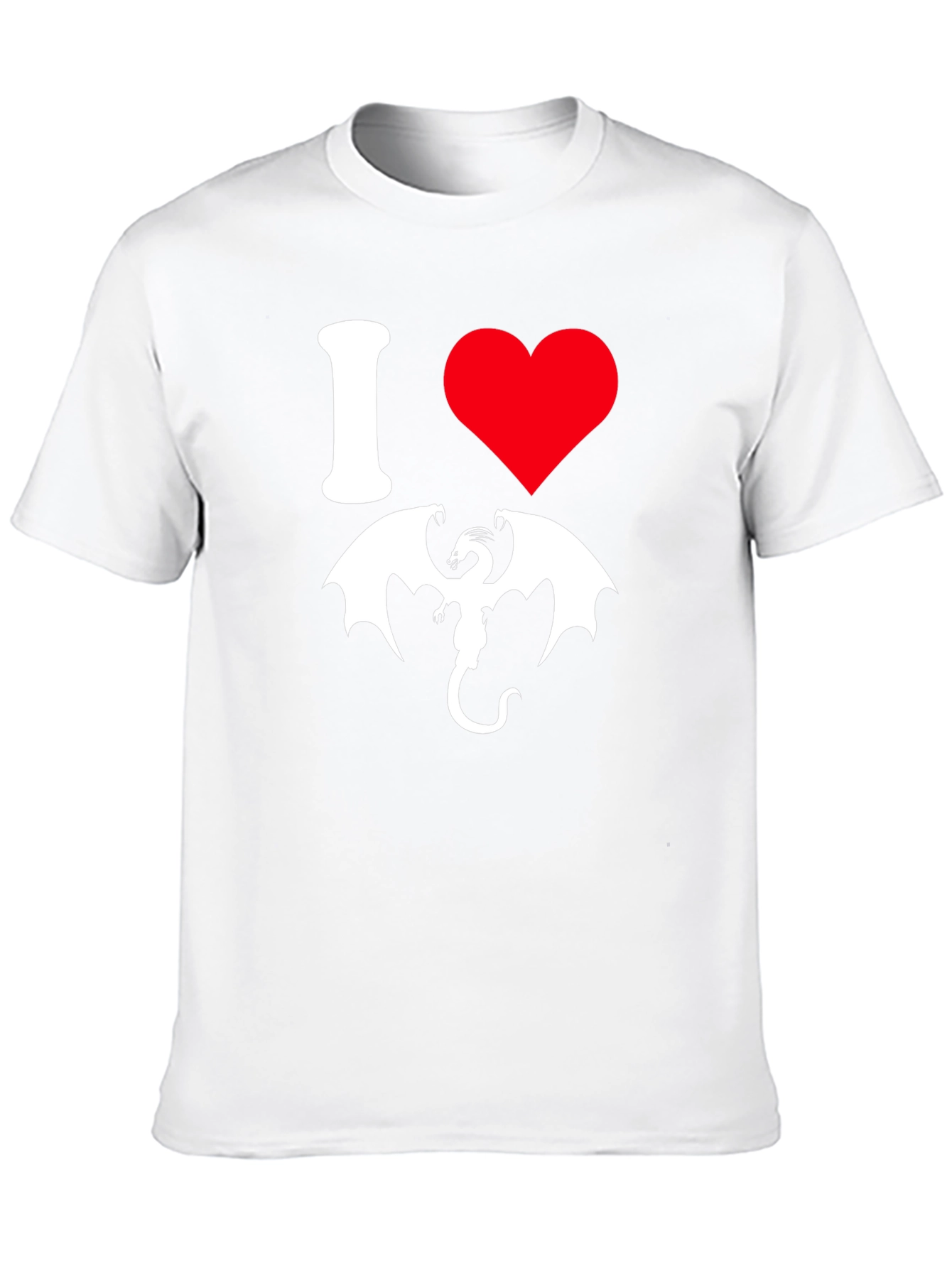 I Heart Dragons T-Shirt - Graphic Tee