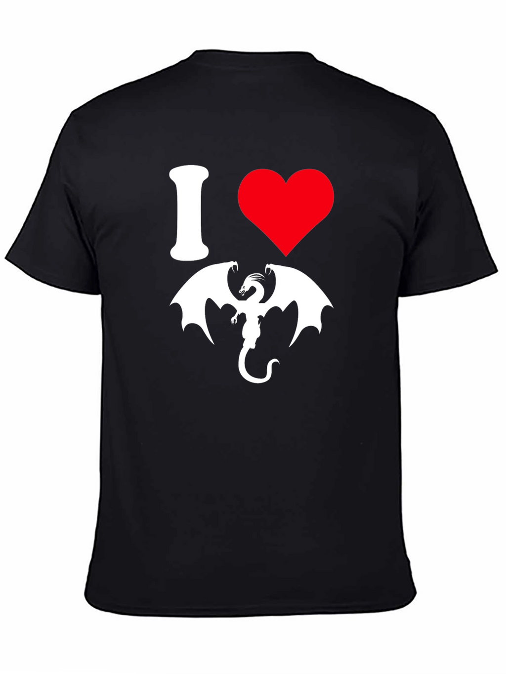 I Heart Dragons T-Shirt - Graphic Tee