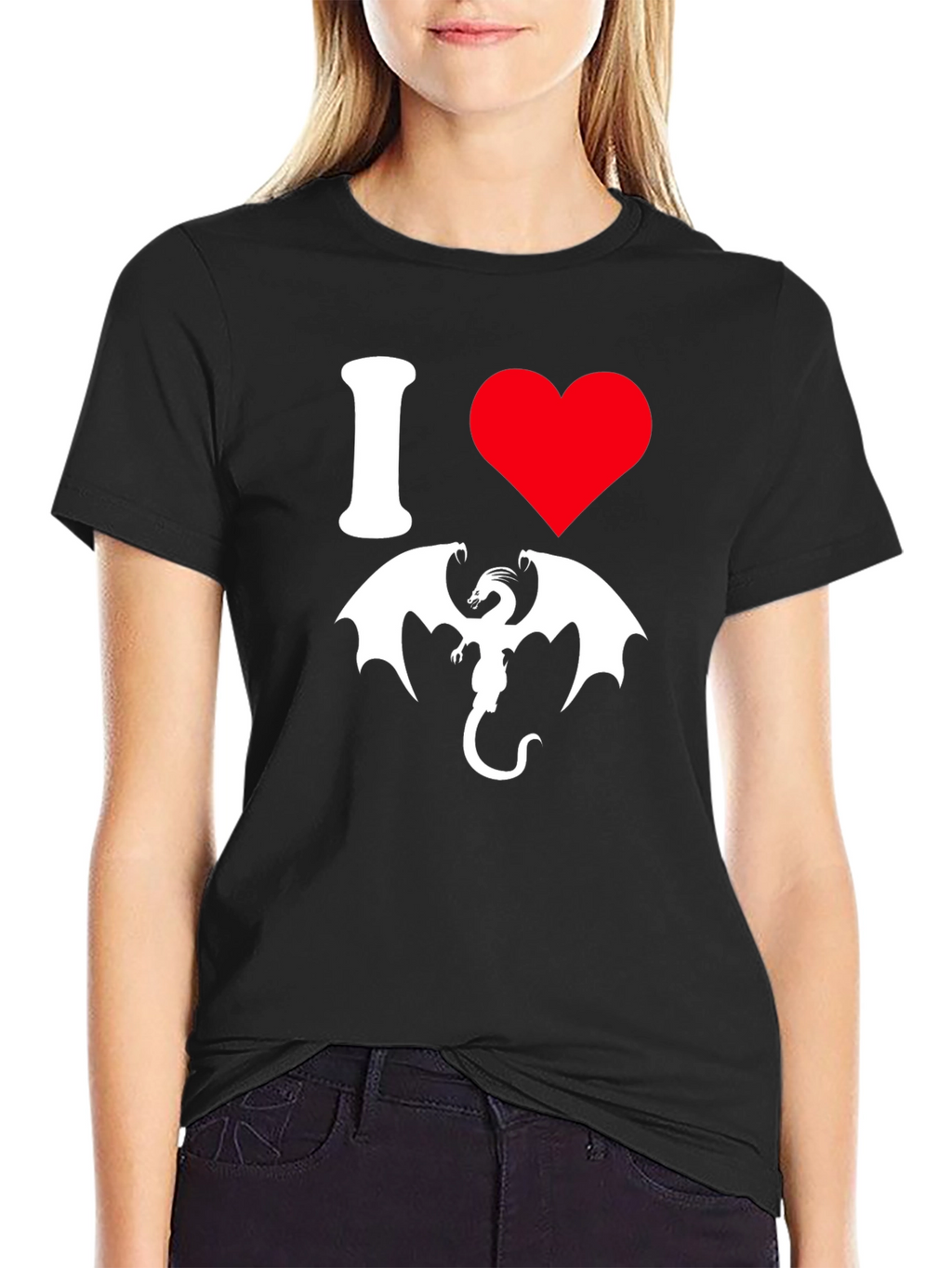 I Heart Dragons T-Shirt - Graphic Tee