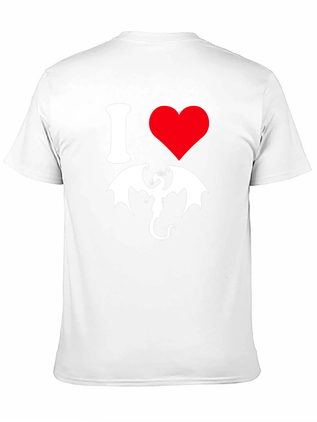I Heart Dragons T-Shirt - Graphic Tee