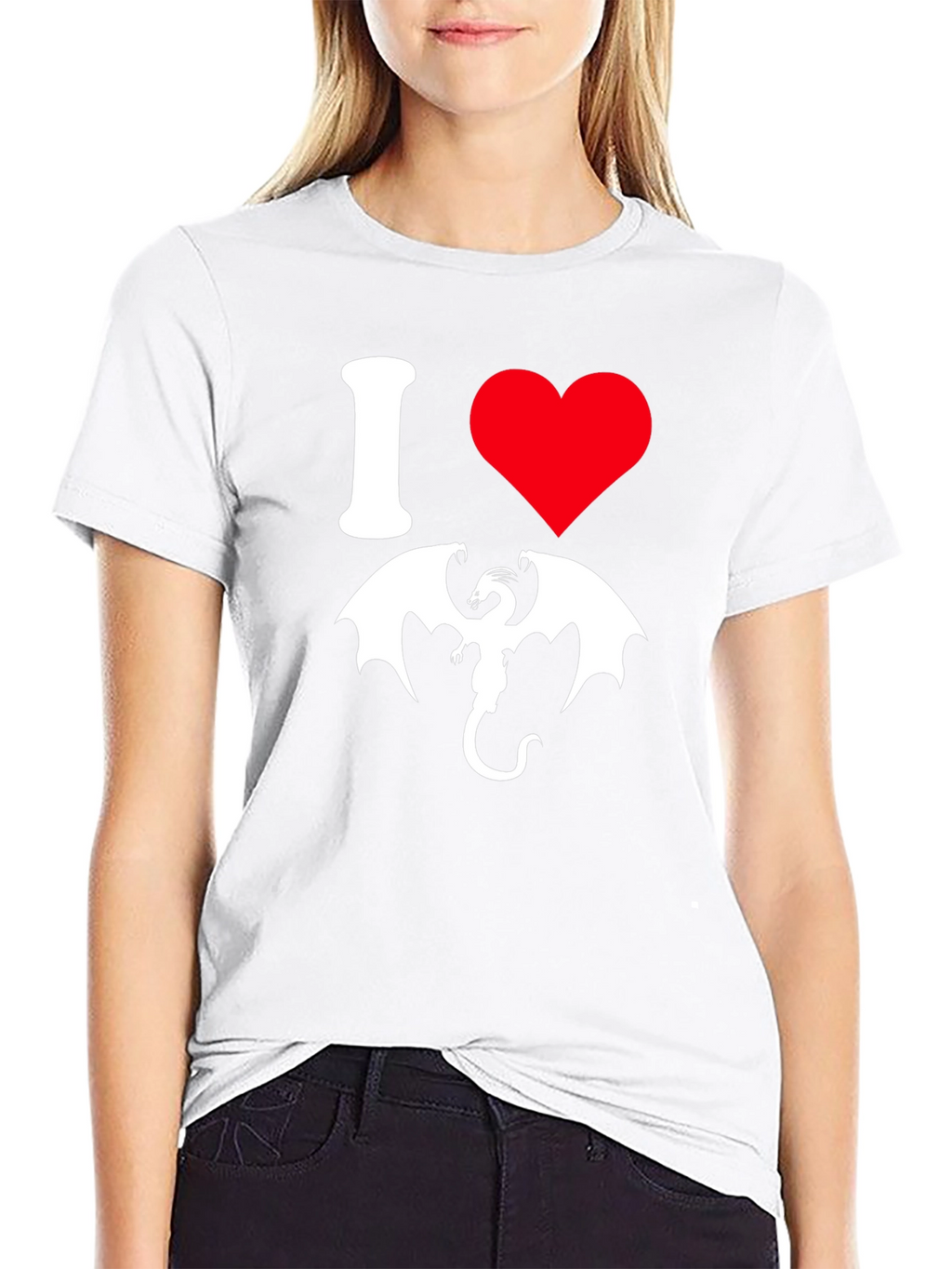 I Heart Dragons T-Shirt - Graphic Tee