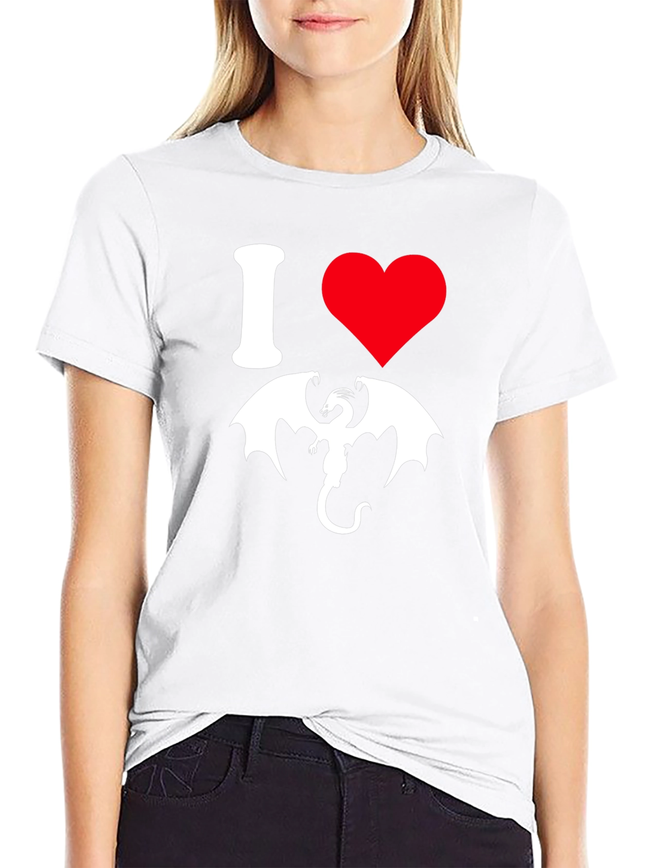 I Heart Dragons T-Shirt - Graphic Tee