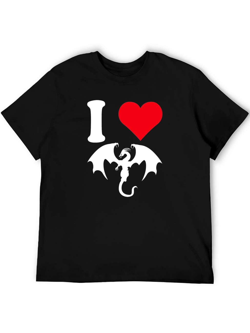 I Heart Dragons T-Shirt - Graphic Tee