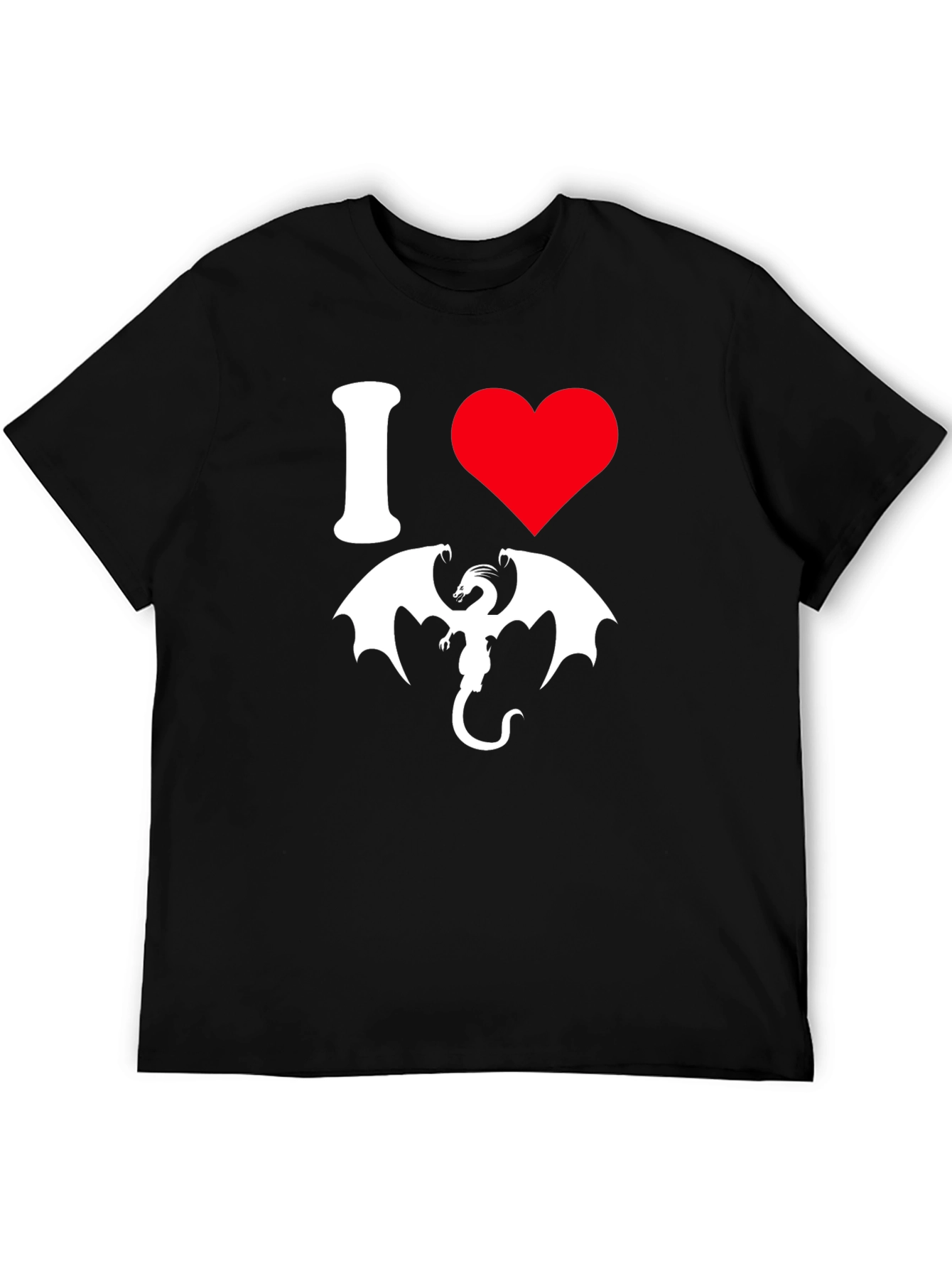 I Heart Dragons T-Shirt - Graphic Tee