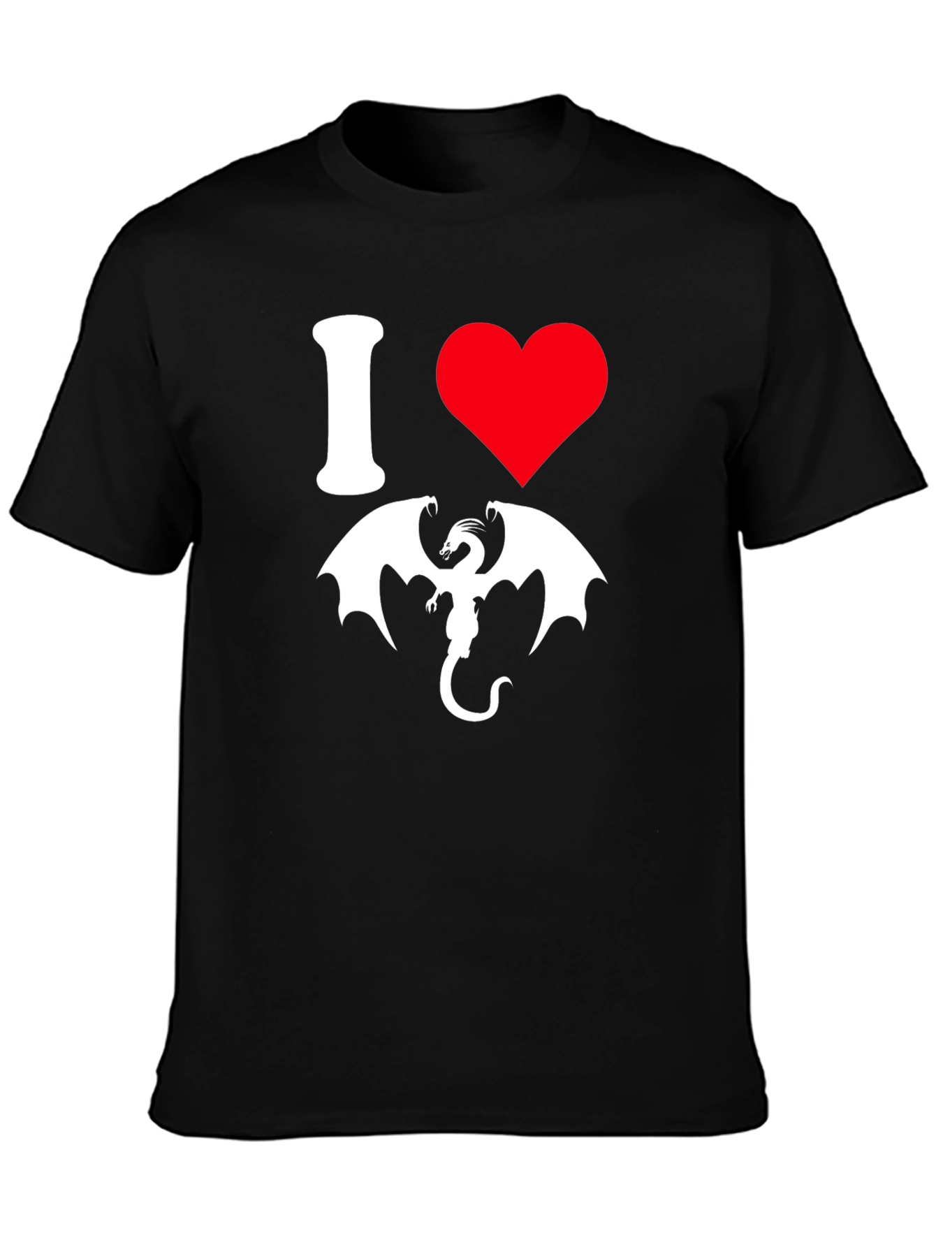 I Heart Dragons T-Shirt - Graphic Tee