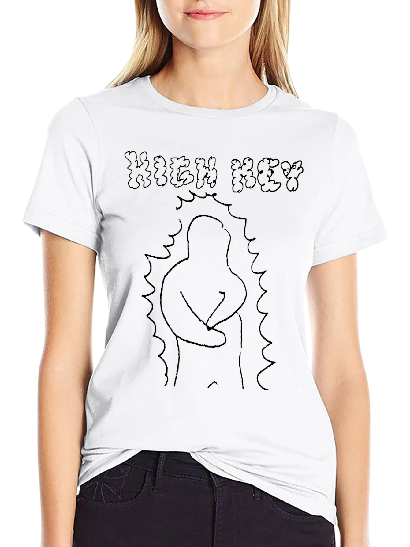 High Key Graphic T-Shirt - Embrace the Abstract