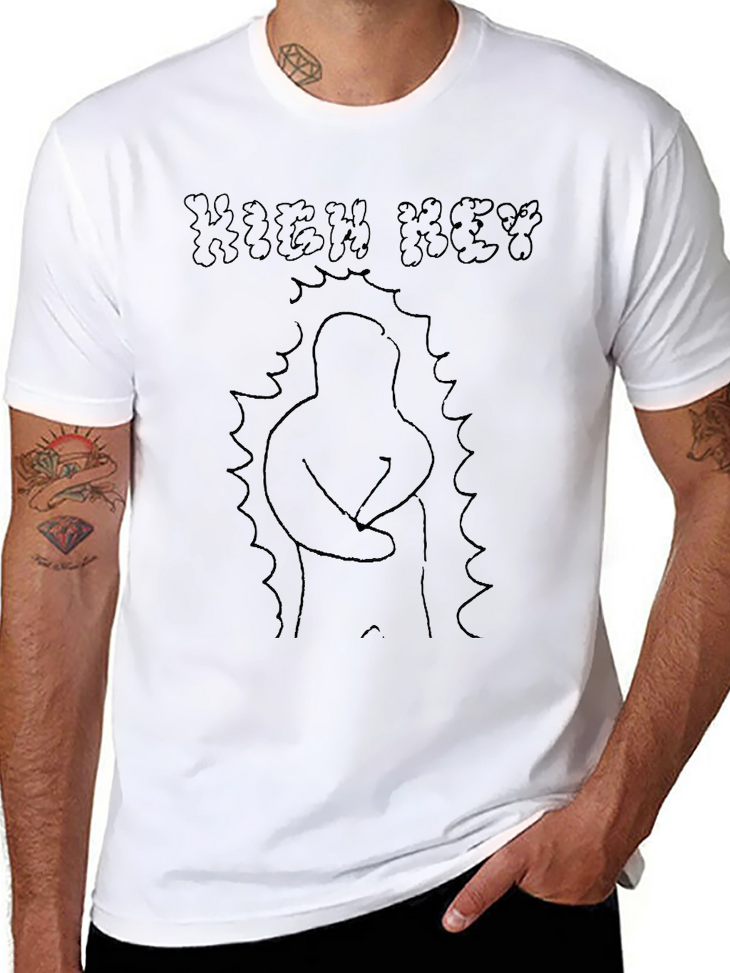 High Key Graphic T-Shirt - Embrace the Abstract