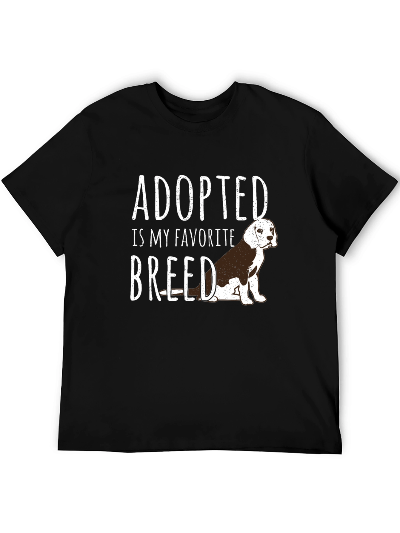 Adopted Is My Favorite Breed Dog T-Shirt