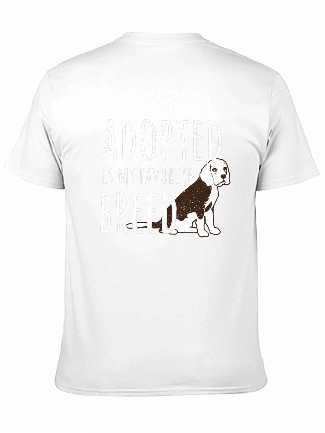 Adopted Is My Favorite Breed Dog T-Shirt