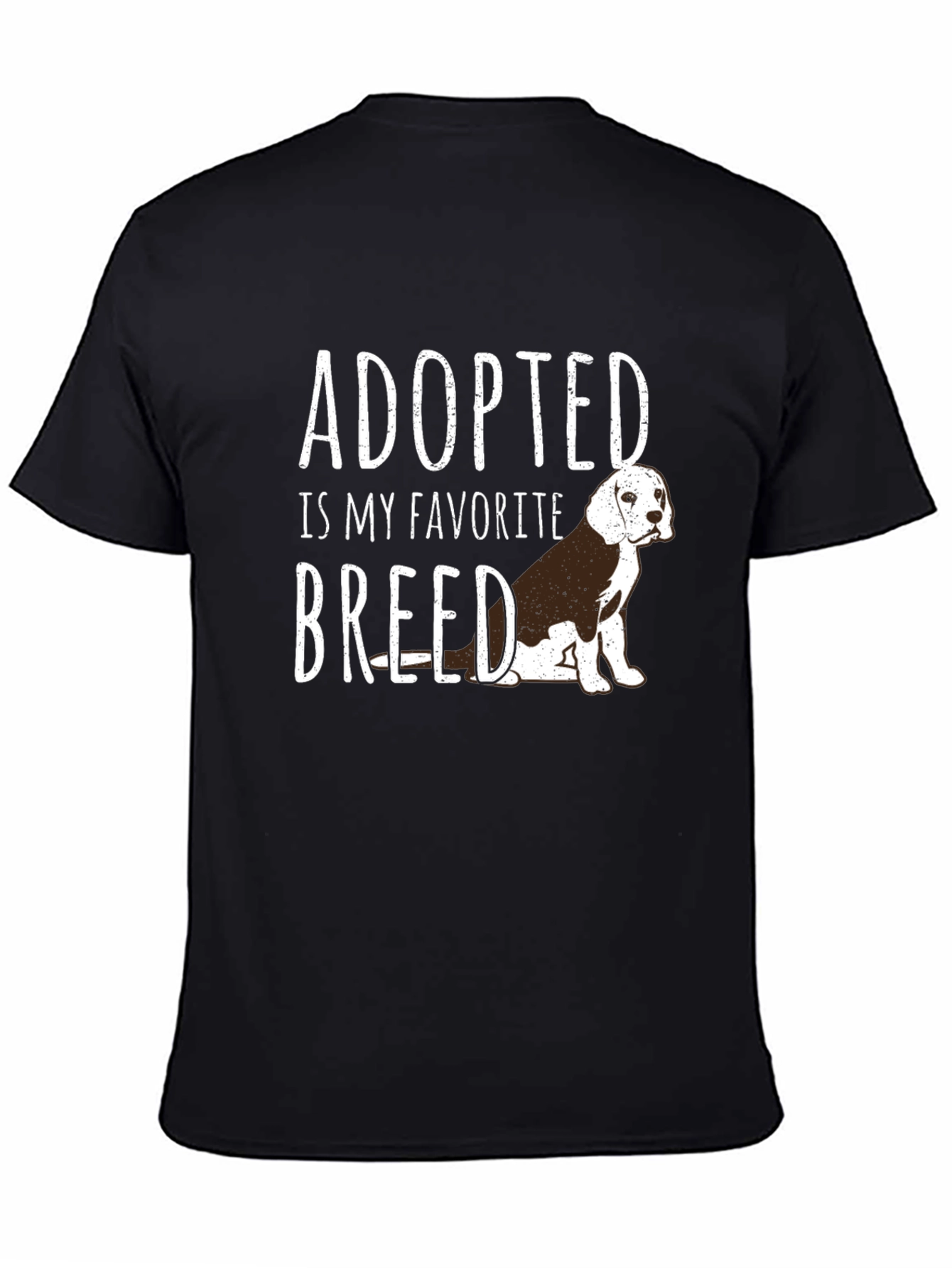 Adopted Is My Favorite Breed Dog T-Shirt