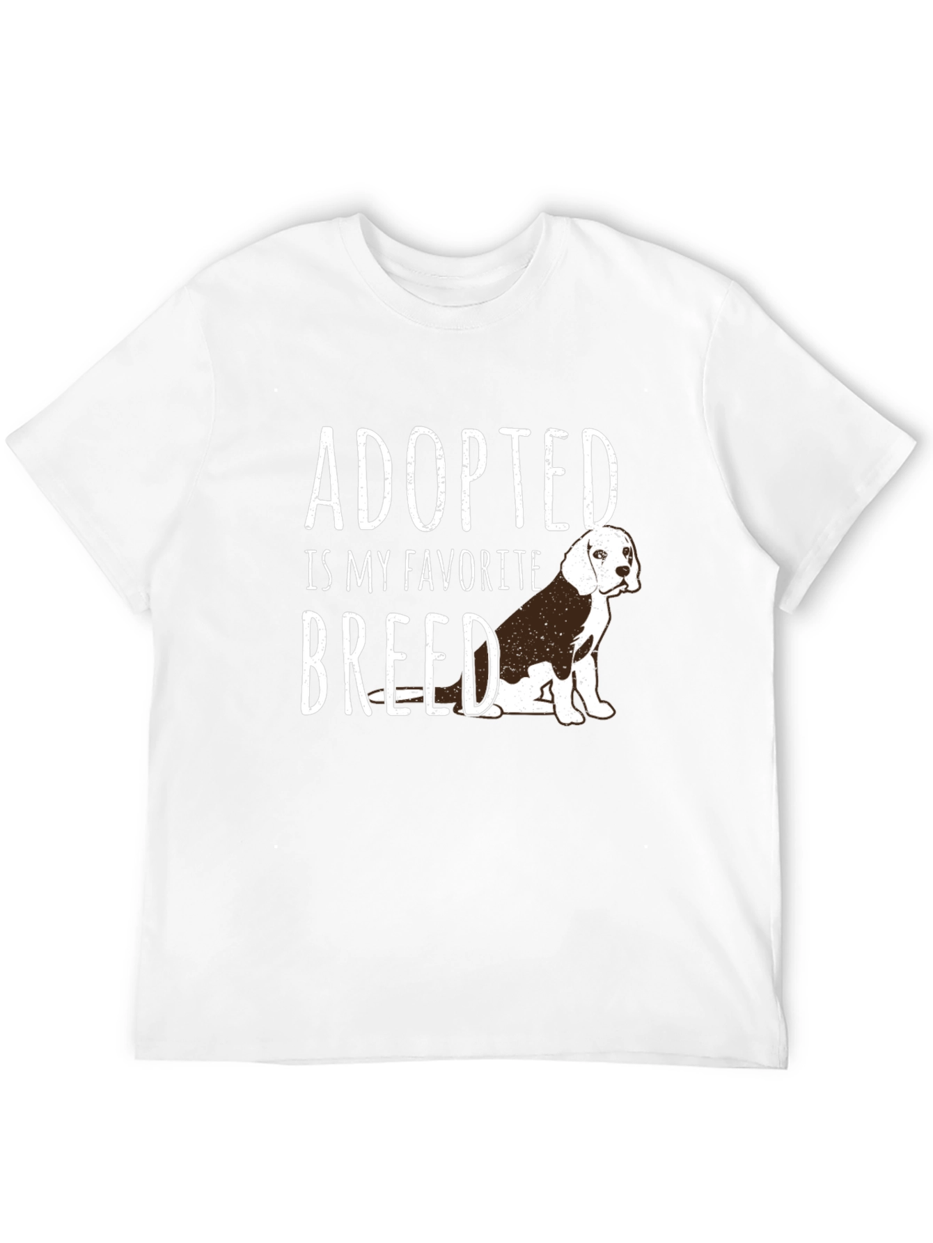 Adopted Is My Favorite Breed Dog T-Shirt