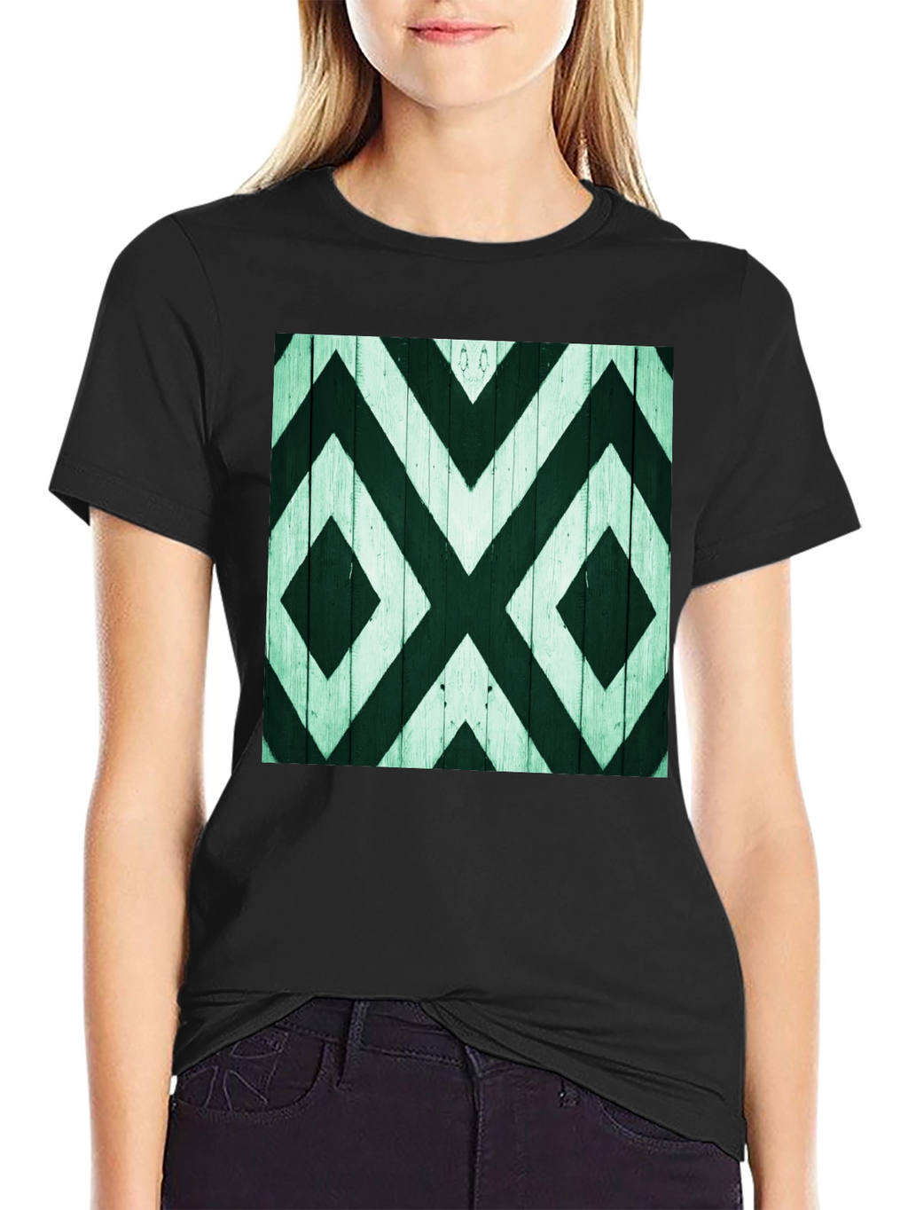 Geometric Pattern T-Shirt