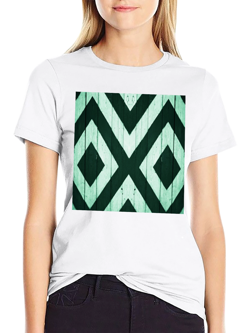 Geometric Pattern T-Shirt