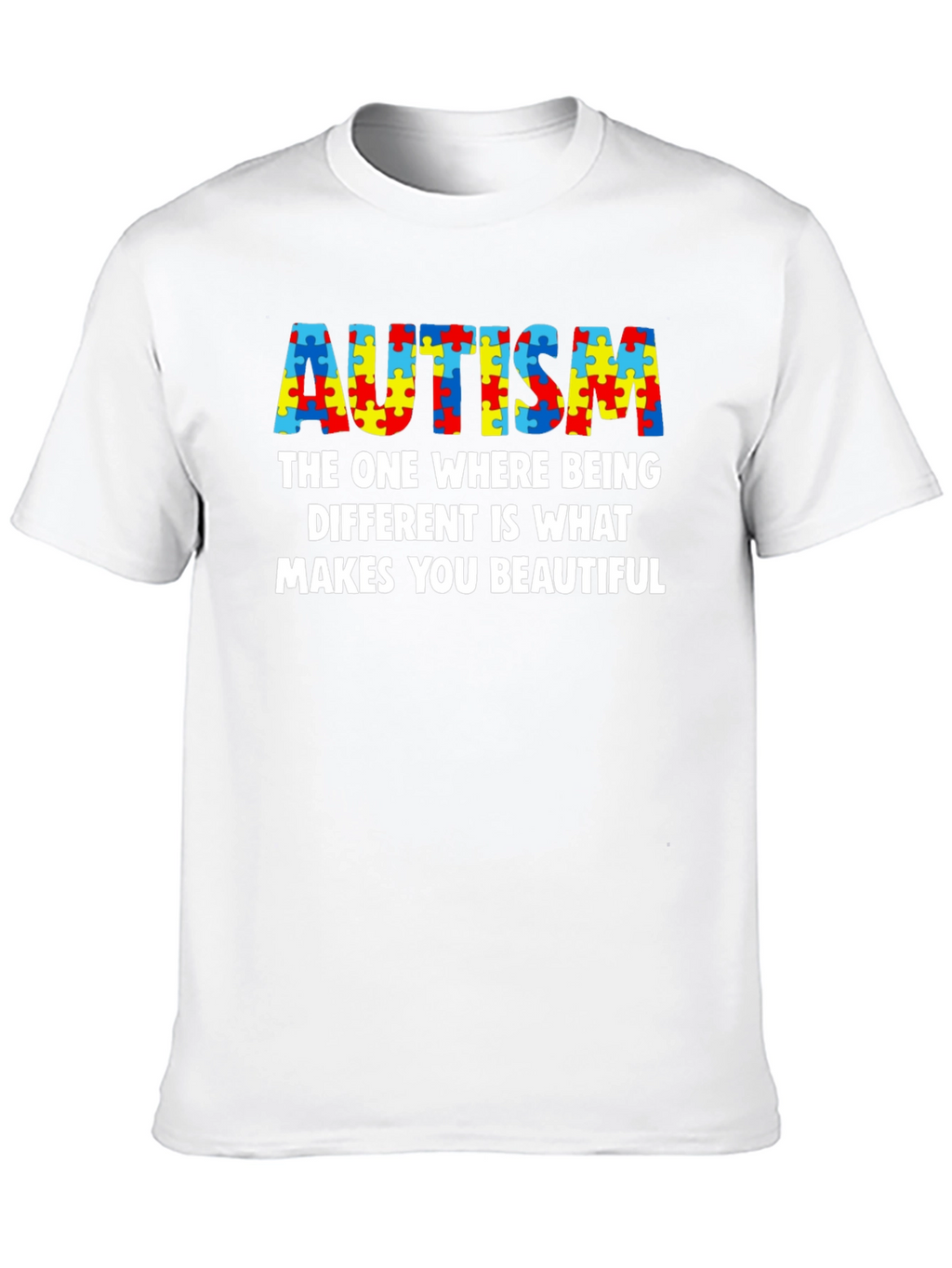 Autism Awareness T-Shirt - Different is Beautiful