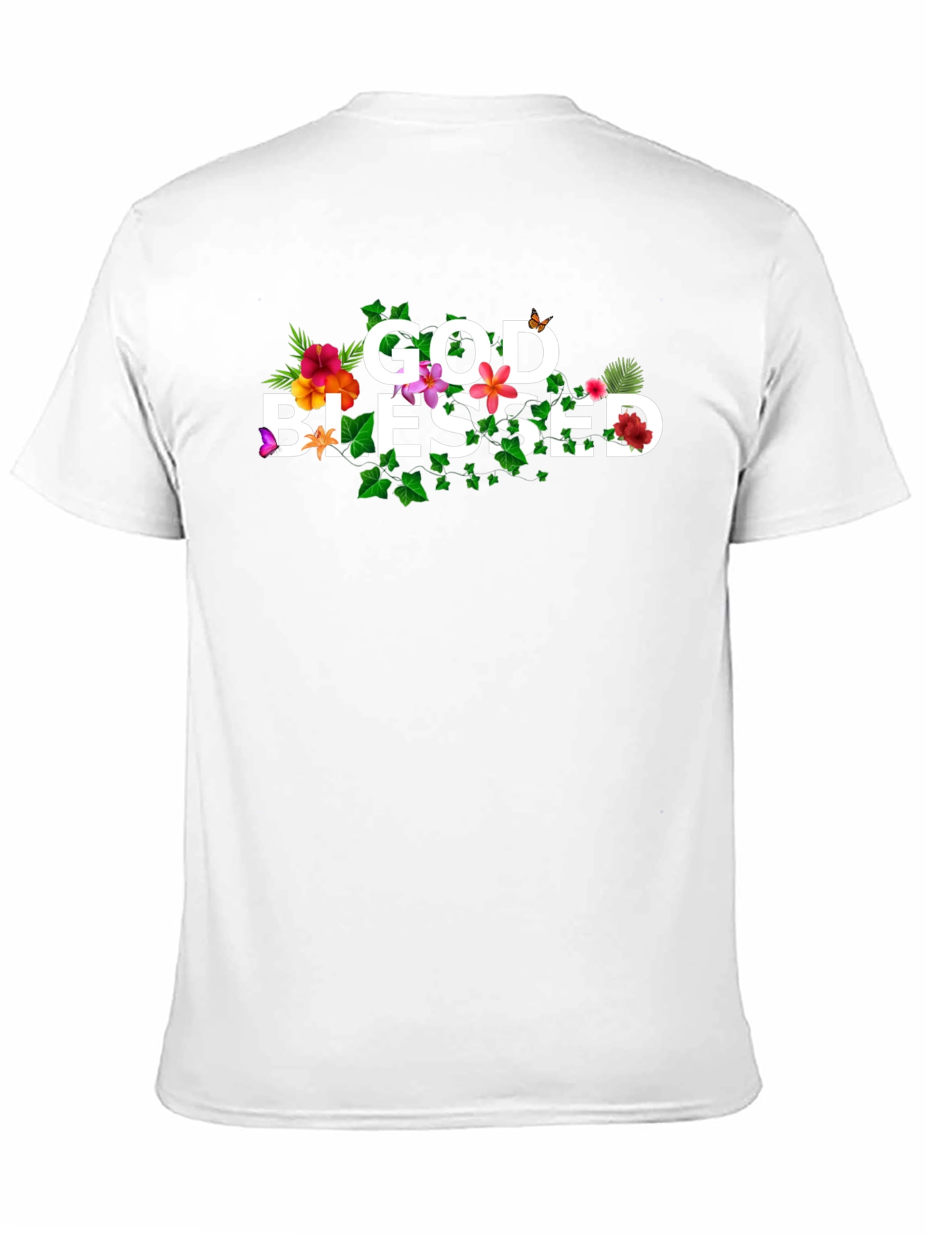 God Blessed Floral T-Shirt