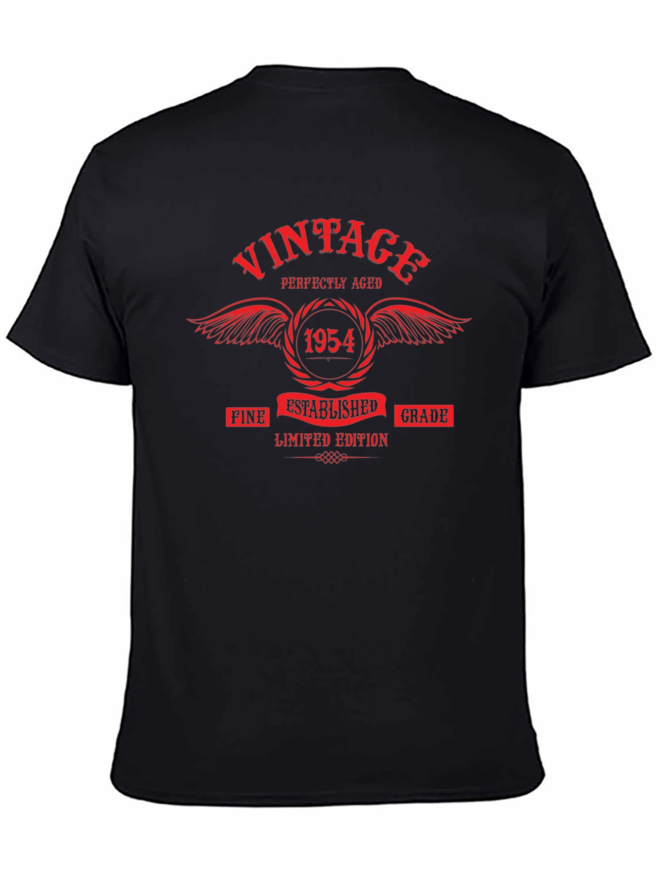 Vintage 1954 Limited Edition Black T-Shirt