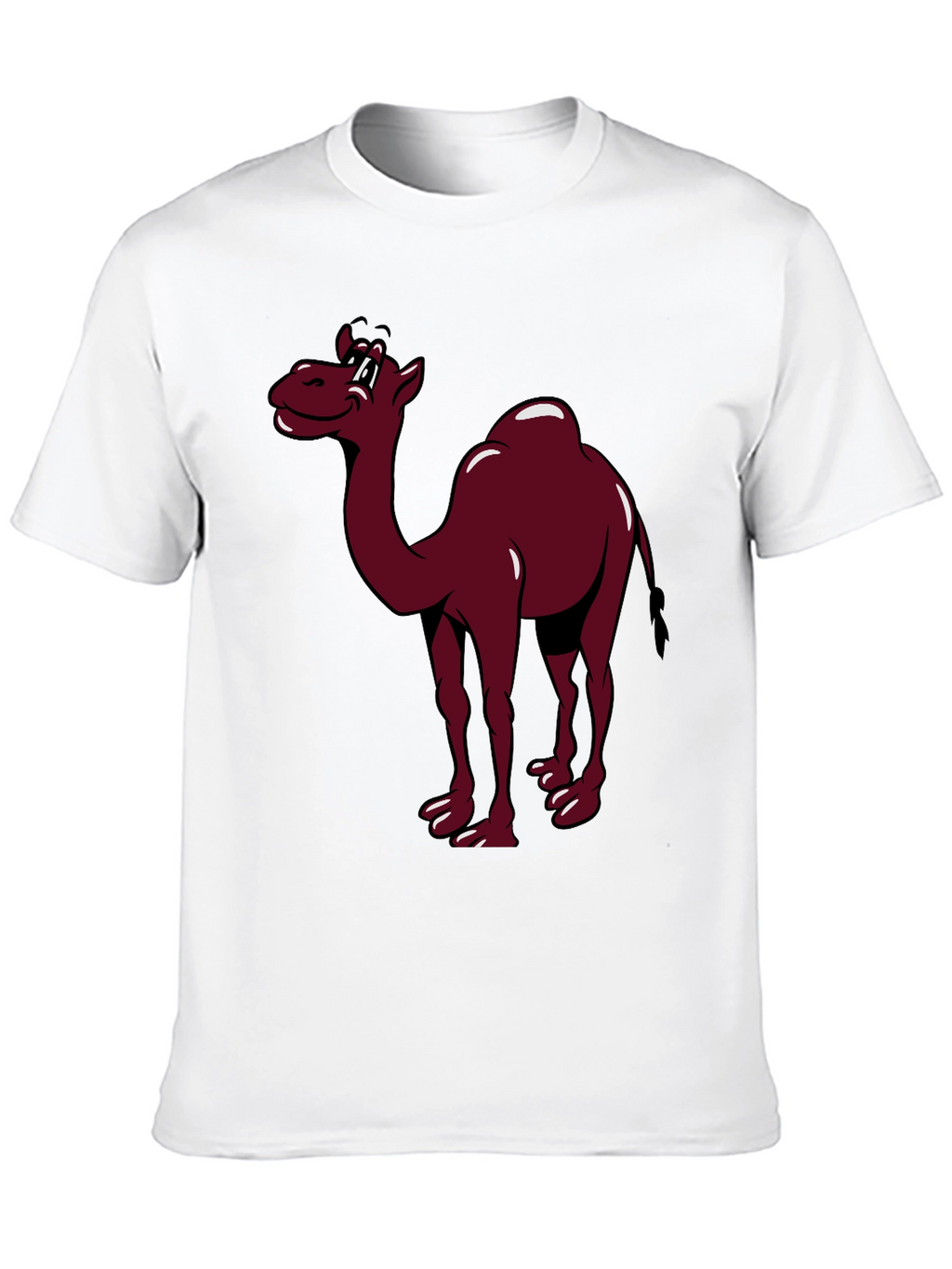 Camel Graphic Print T-Shirt