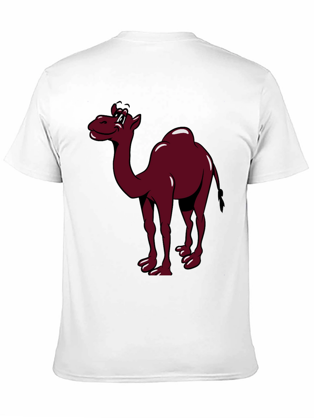 Camel Graphic Print T-Shirt
