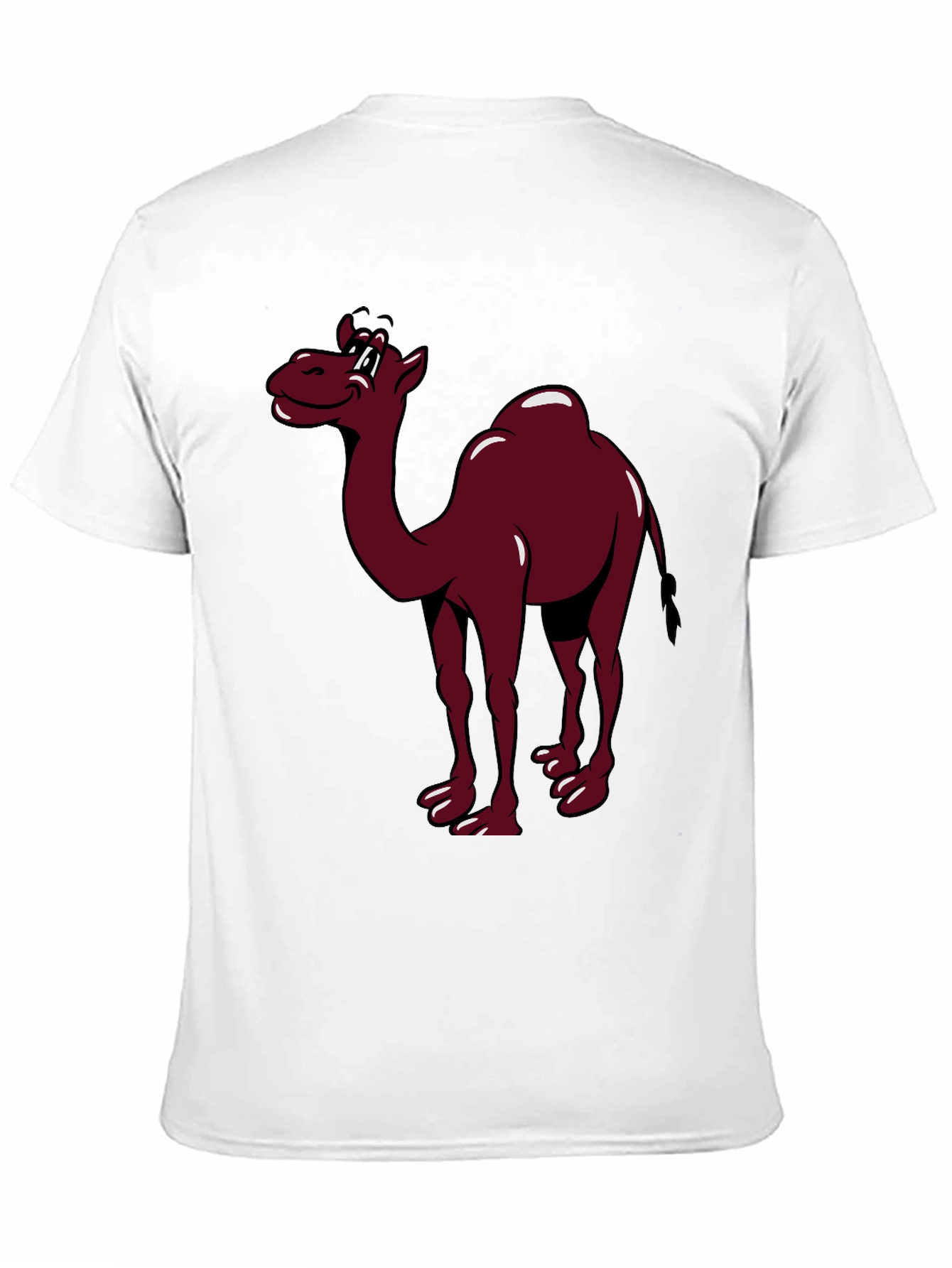 Camel Graphic Print T-Shirt