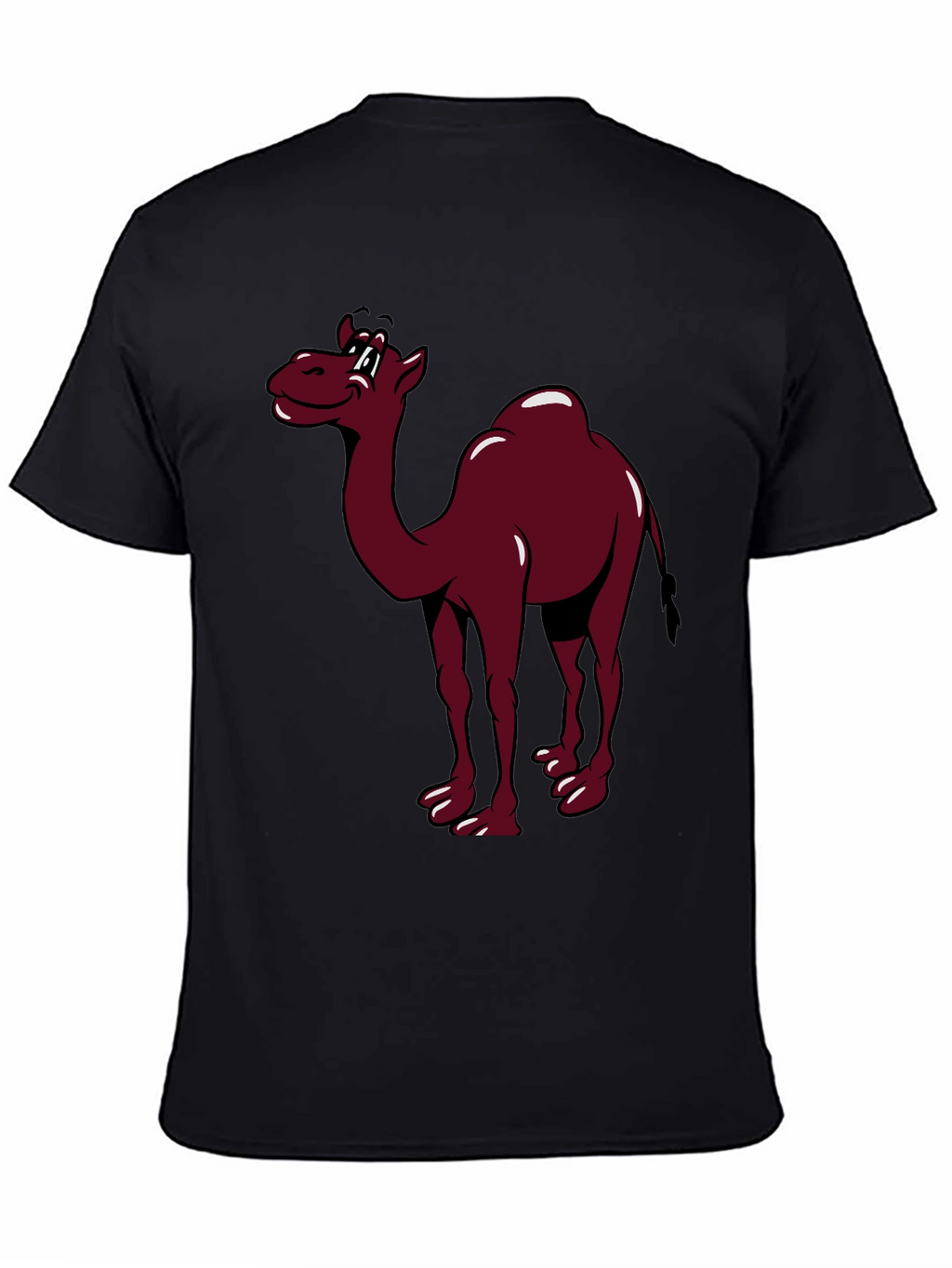 Camel Graphic Print T-Shirt