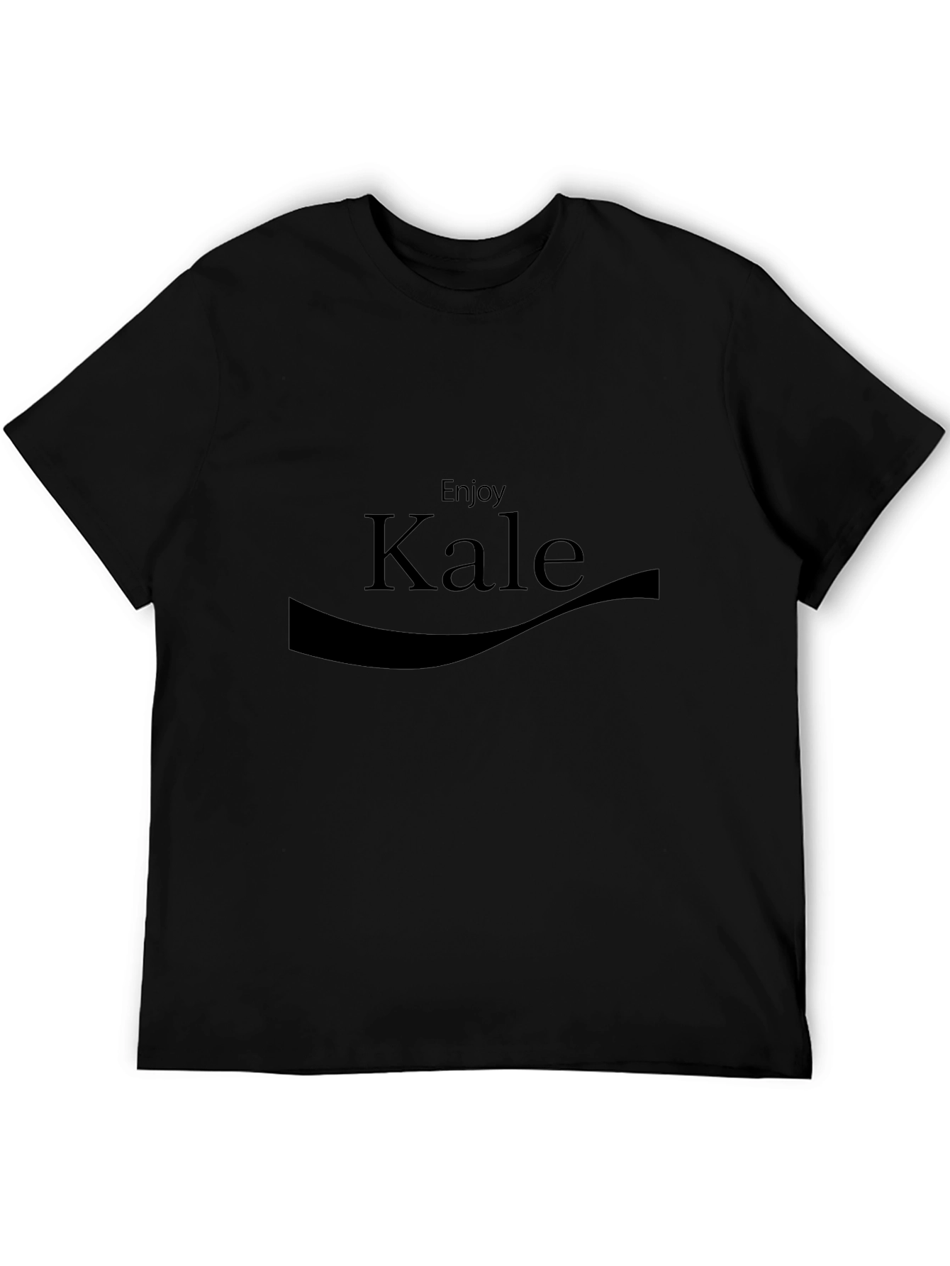 Enjoy Kale Graphic Tee - Black T-Shirt