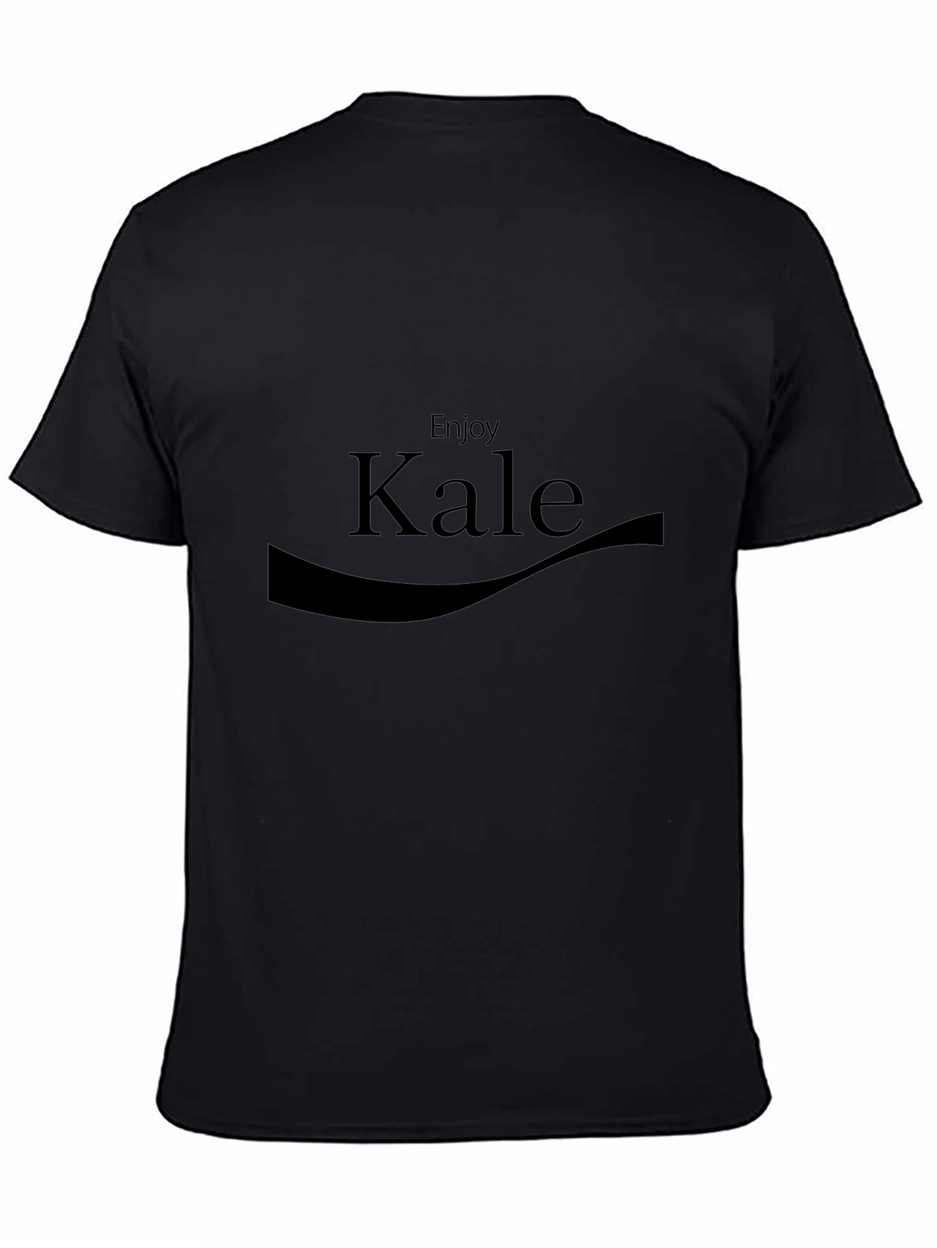 Enjoy Kale Graphic Tee - Black T-Shirt