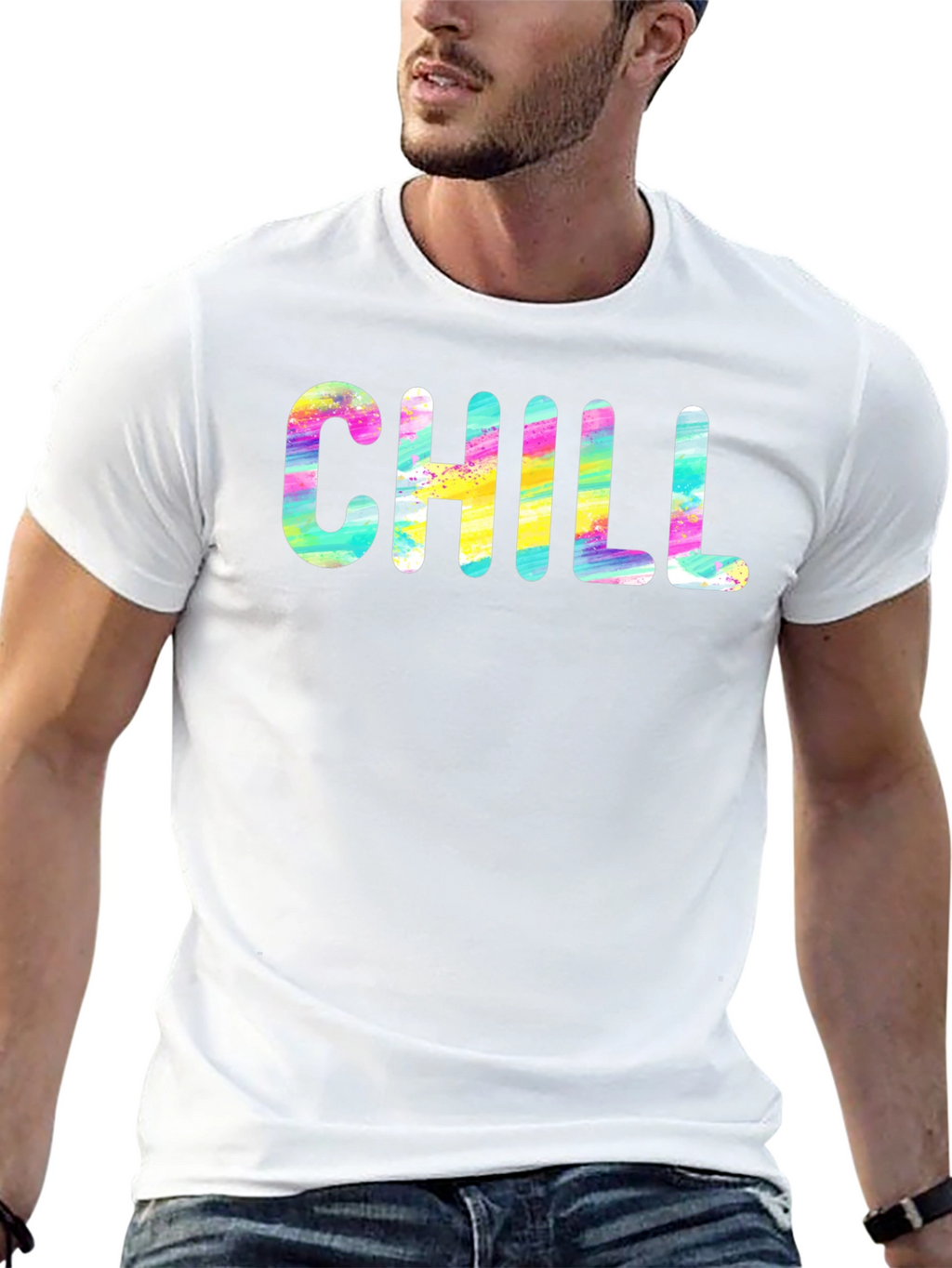 Chill Graphic Tee - Relaxed Vibe