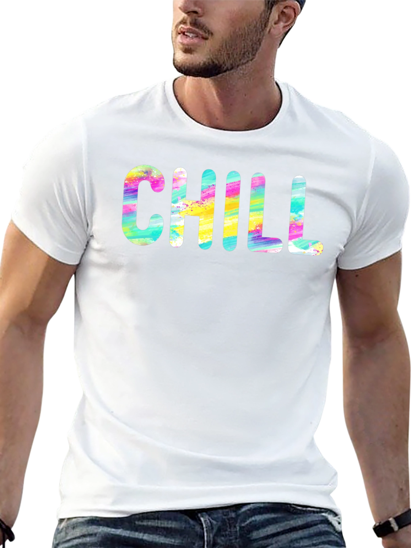 Chill Graphic Tee - Relaxed Vibe