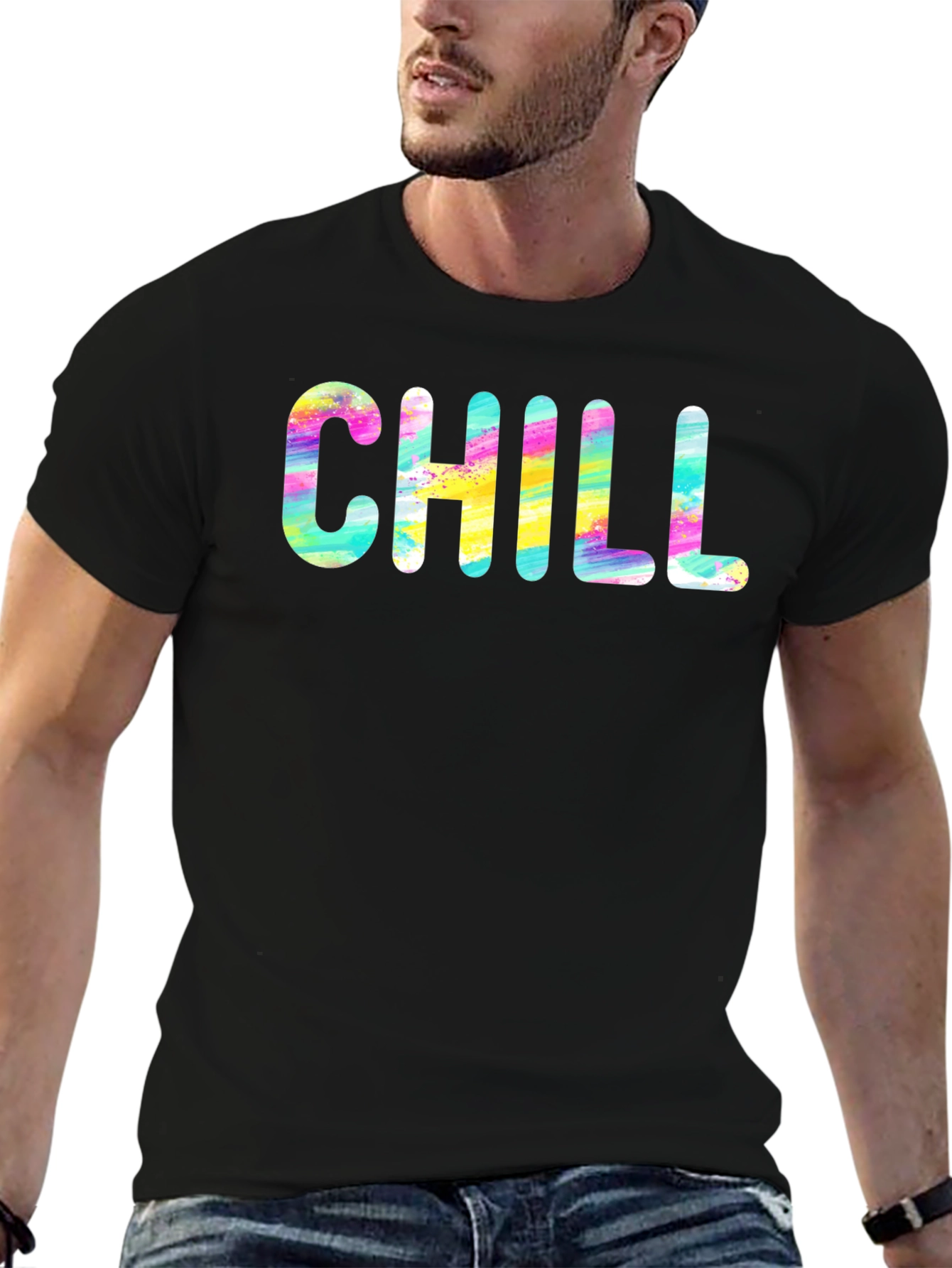 Chill Graphic Tee - Relaxed Vibe