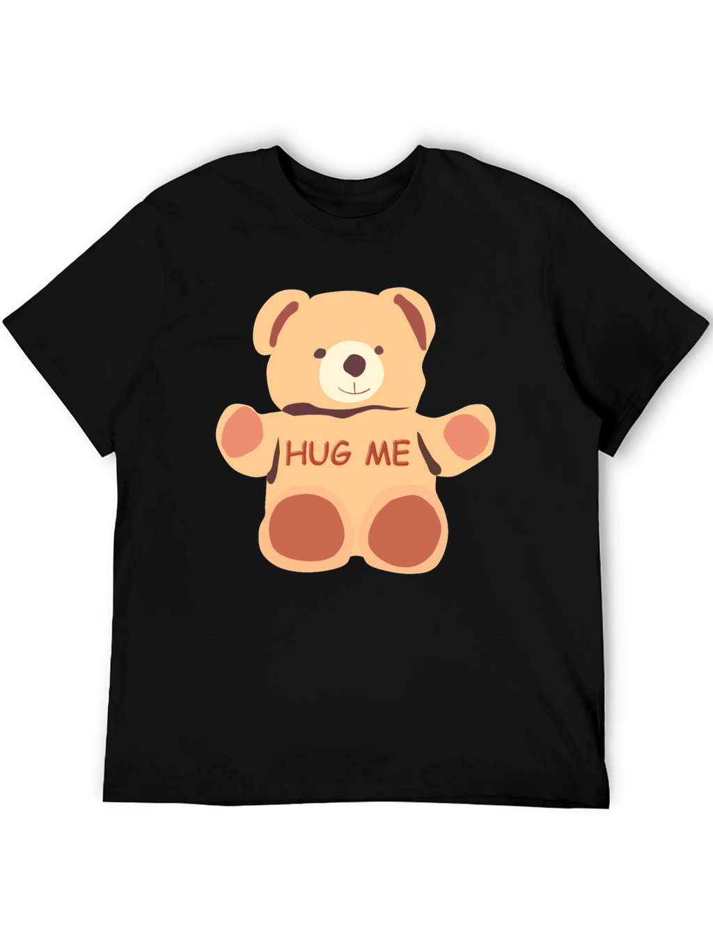 Cute Bear Hug Me Graphic Tee