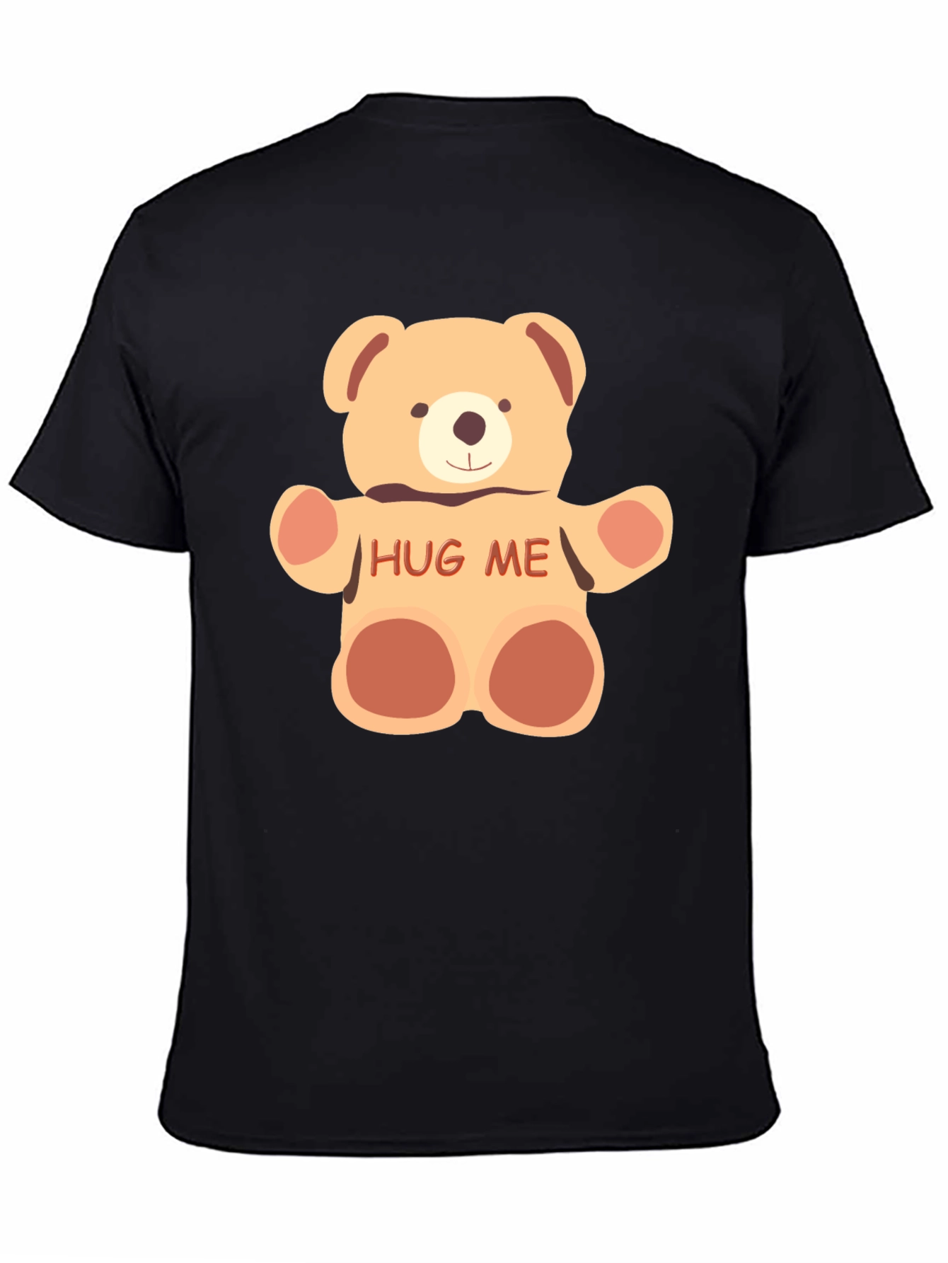 Cute Bear Hug Me Graphic Tee