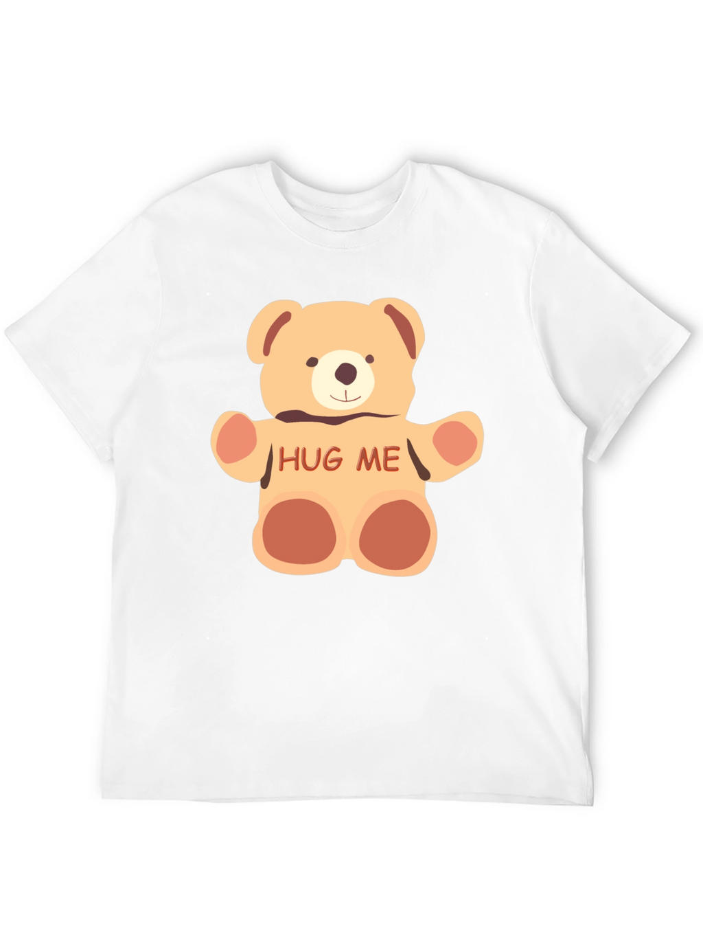 Cute Bear Hug Me Graphic Tee