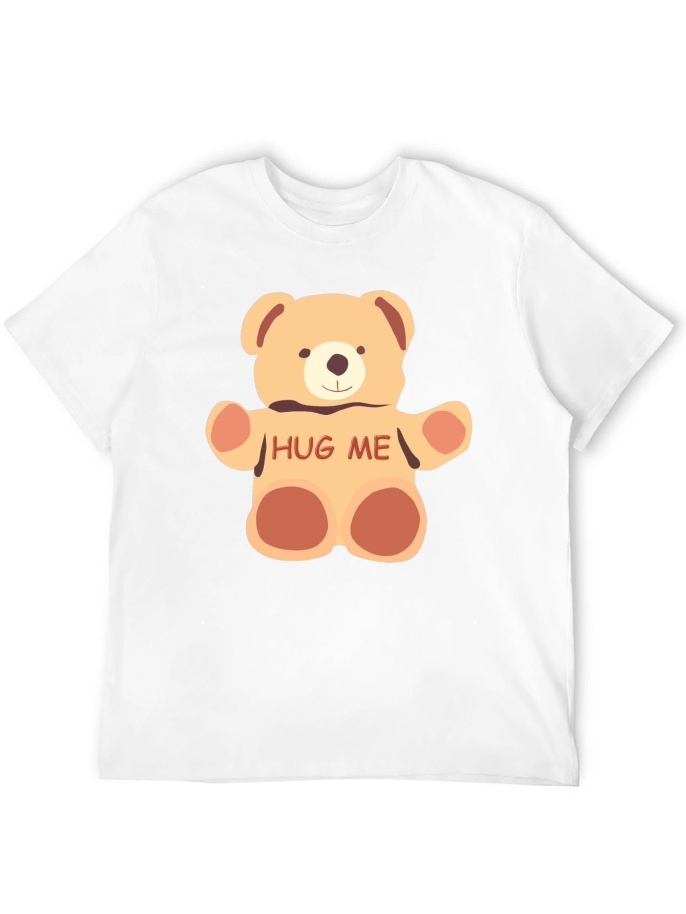 Cute Bear Hug Me Graphic Tee