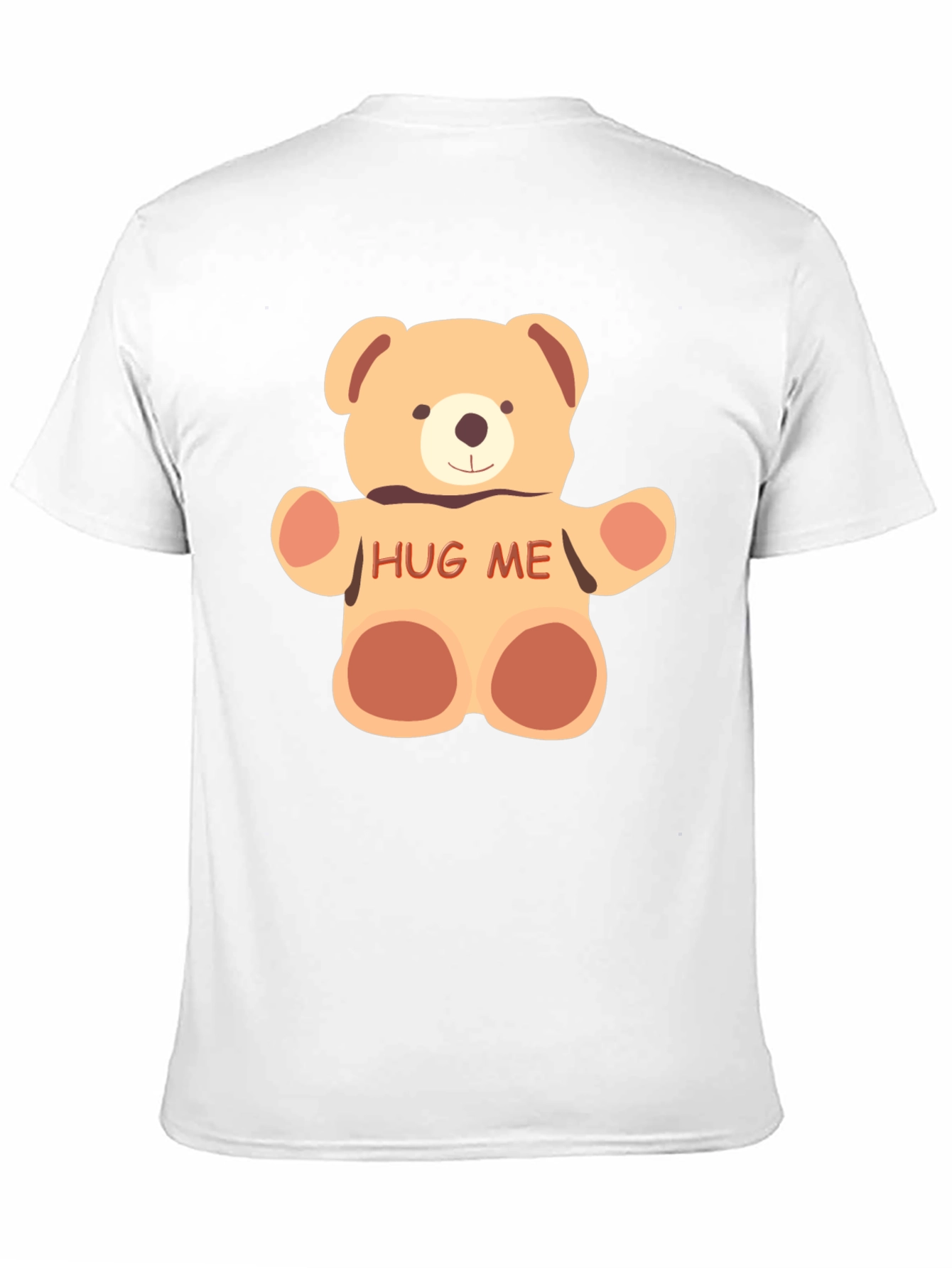 Cute Bear Hug Me Graphic Tee